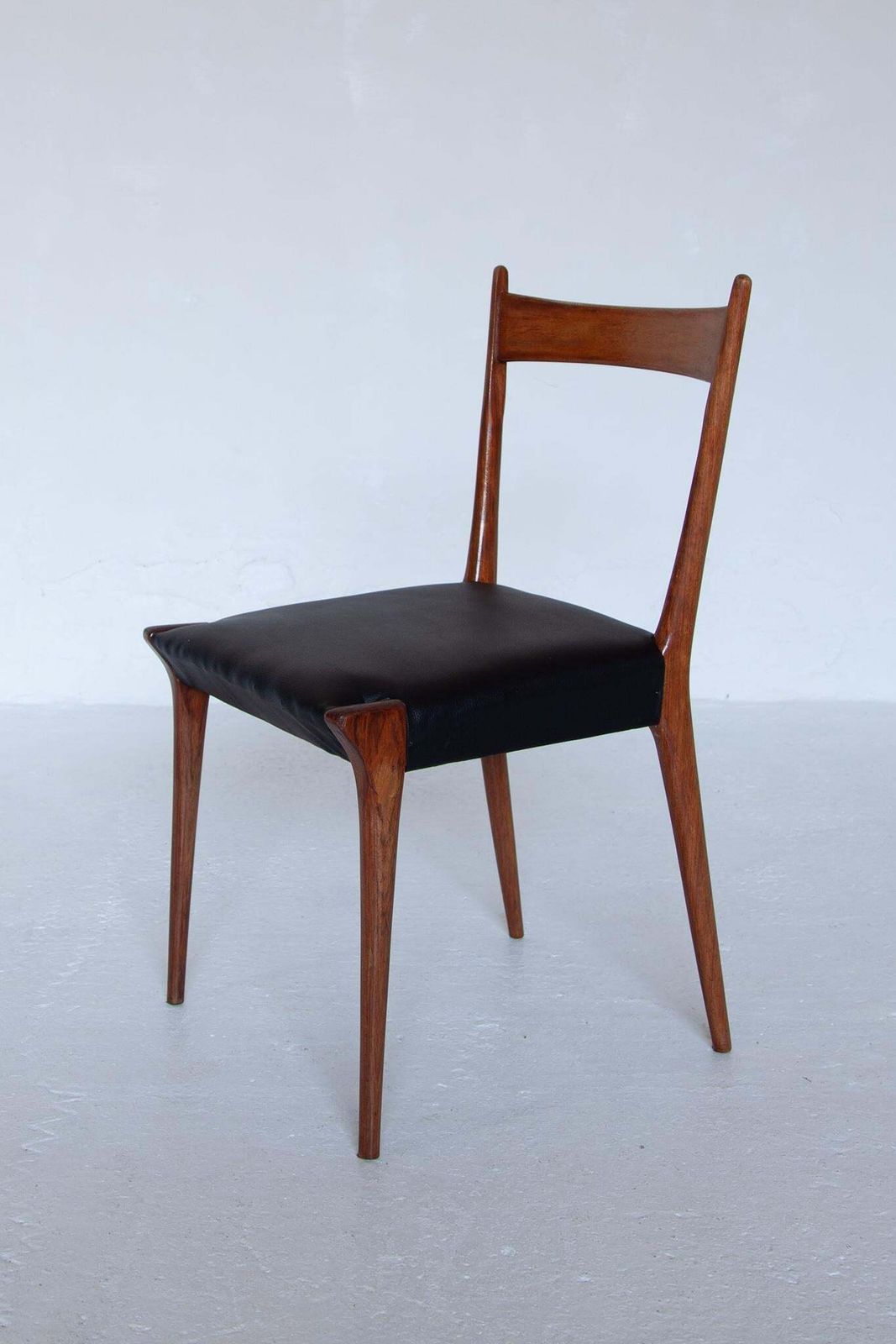 Alfred Hendrickx Set Of Eight Dining Chairs Model S2, 1958, Belgium For Belform photo Furniture