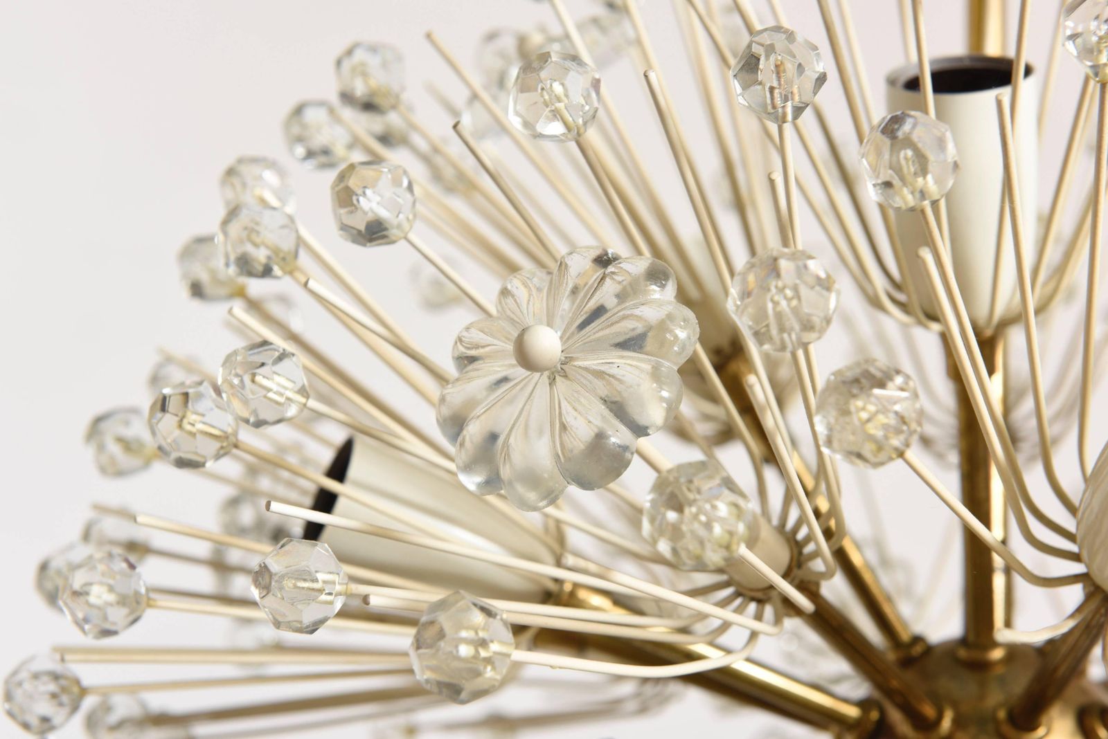 Flower Sputnik Chandelier By Emile Stejnar For Rupert Nikoll photo for sale