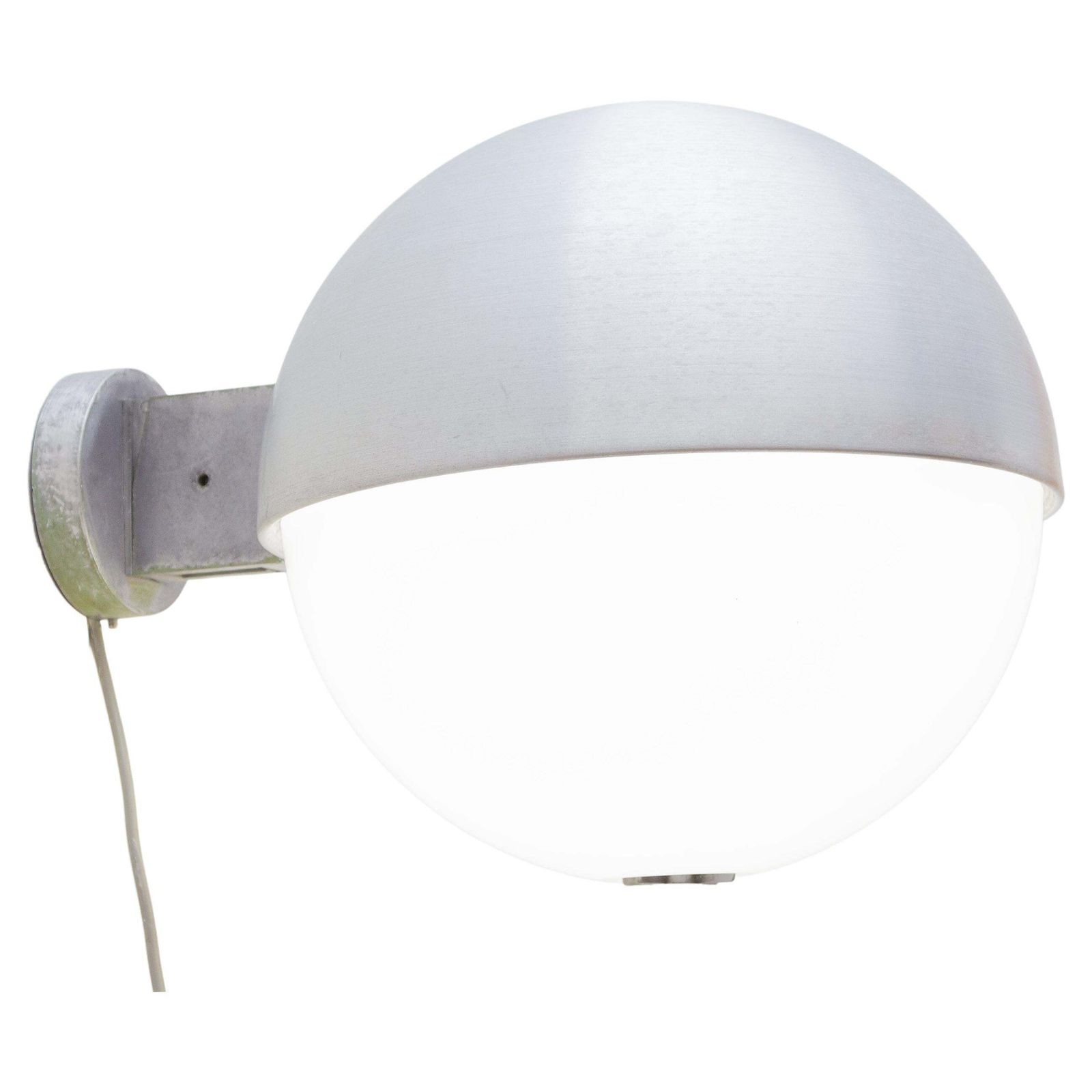 Outdoor, Indoor Large Globewall Lights Designed By Bega 1960s, Belgium photo Lighting