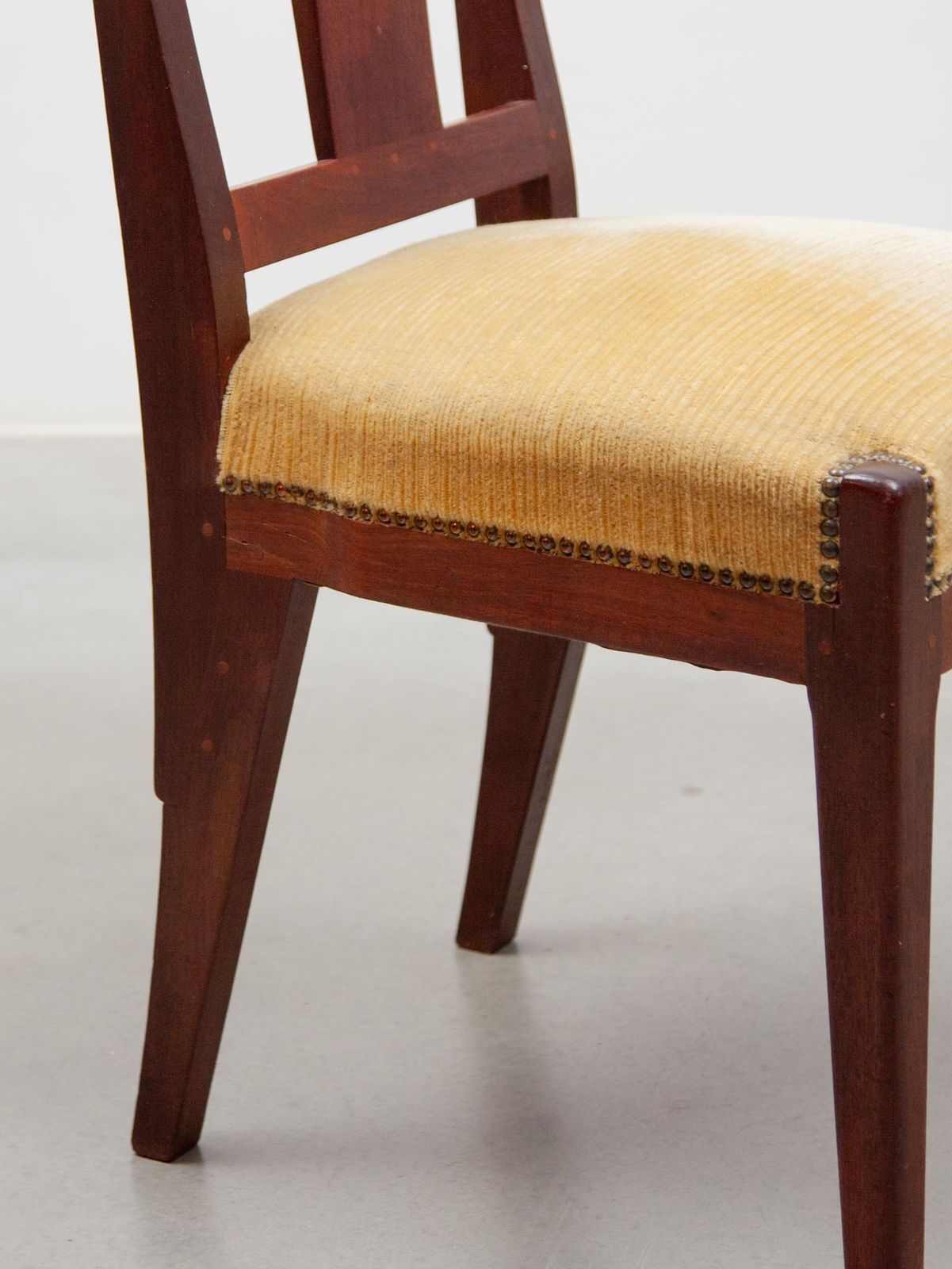 photo for sale Arts And Crafts Amsterdamse School Set Of Six Chairs By Jac. Van Den Bosch, 1909