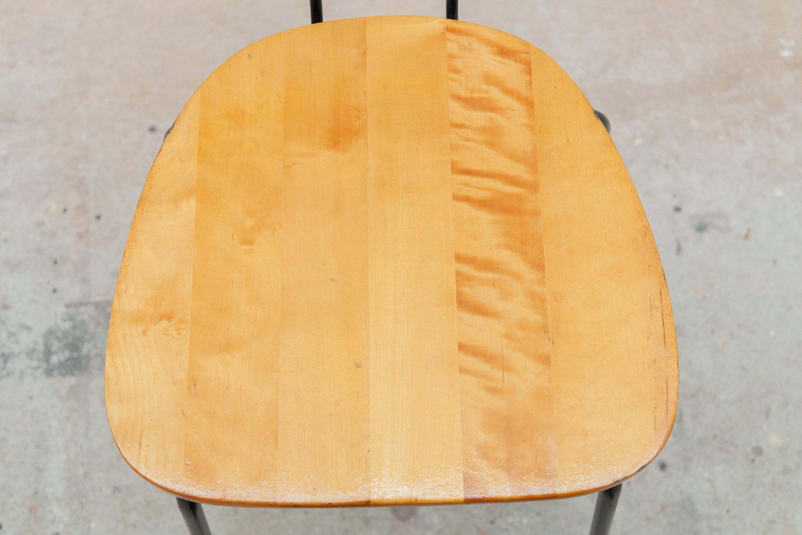 photo for sale Set Of Six "Radar" Chairs Designed By Willy Van Der Meeren For Tubax, Belgium