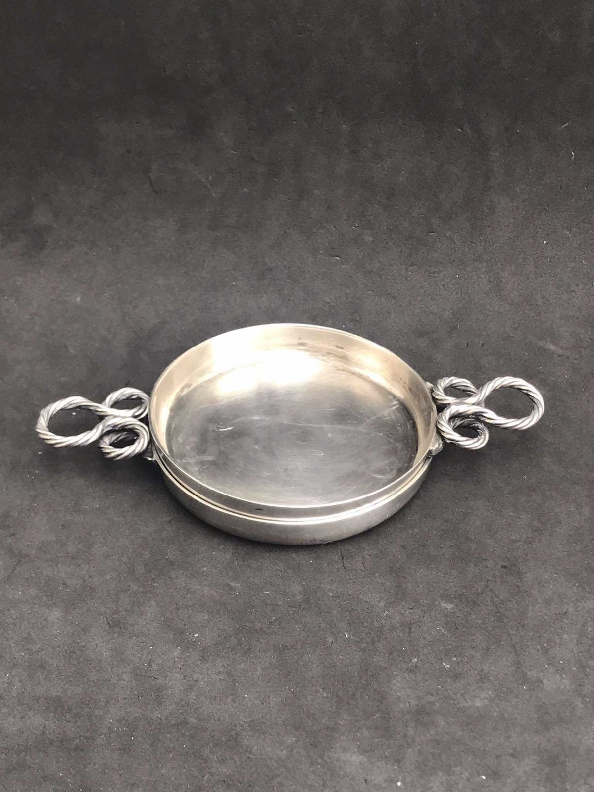 Christofle Set 2 Small Dishes/ Taste Wine, Coasters/ Individual Ashtrays Rare Silver Plated Table Decor Gift For Hostess Smoker Tobacciana photo Home Decor