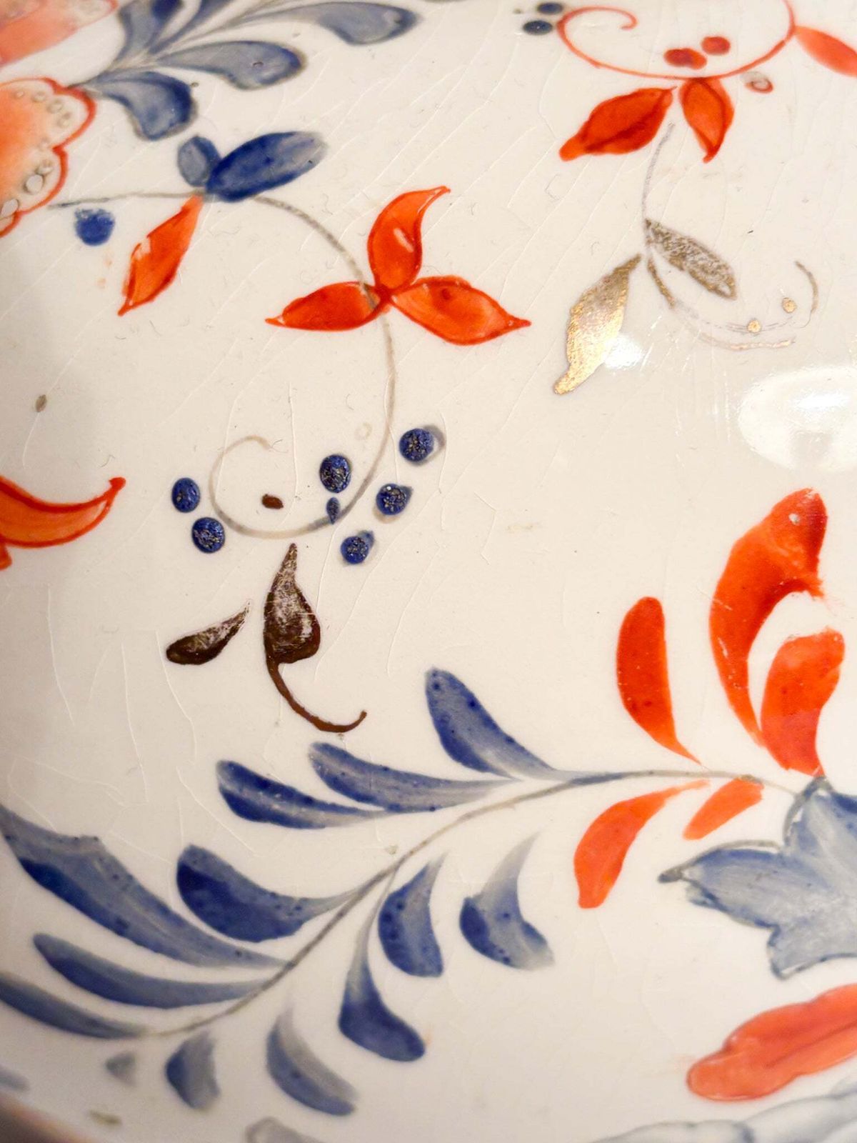 Laveno Ceramic Vase With Hand Painted Floral Motif 1940s photo furniture