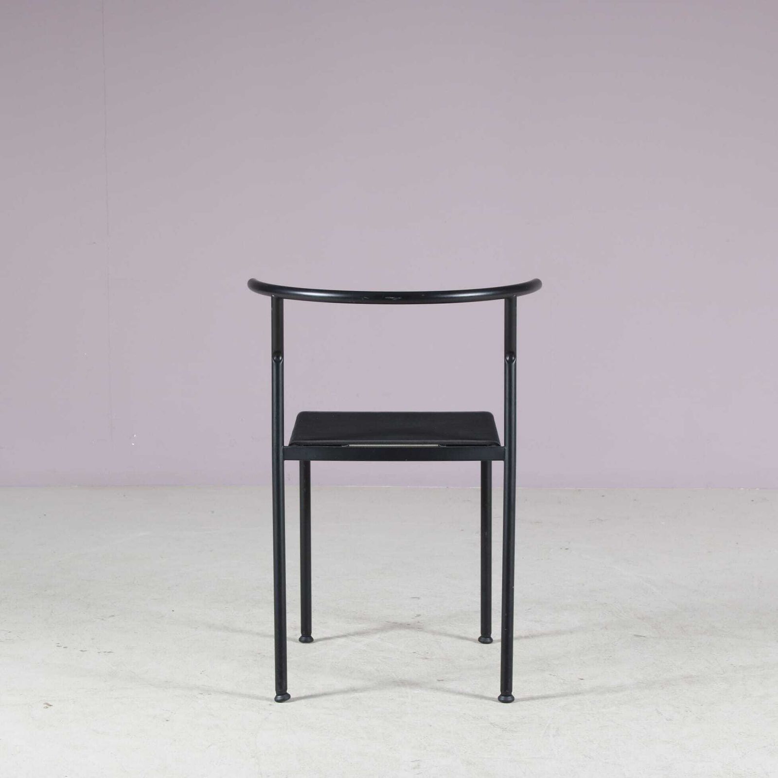 1980s Set Of 6 “Café” Dining Chairs By Philippe Starck For Baleri, Italy photo Furniture