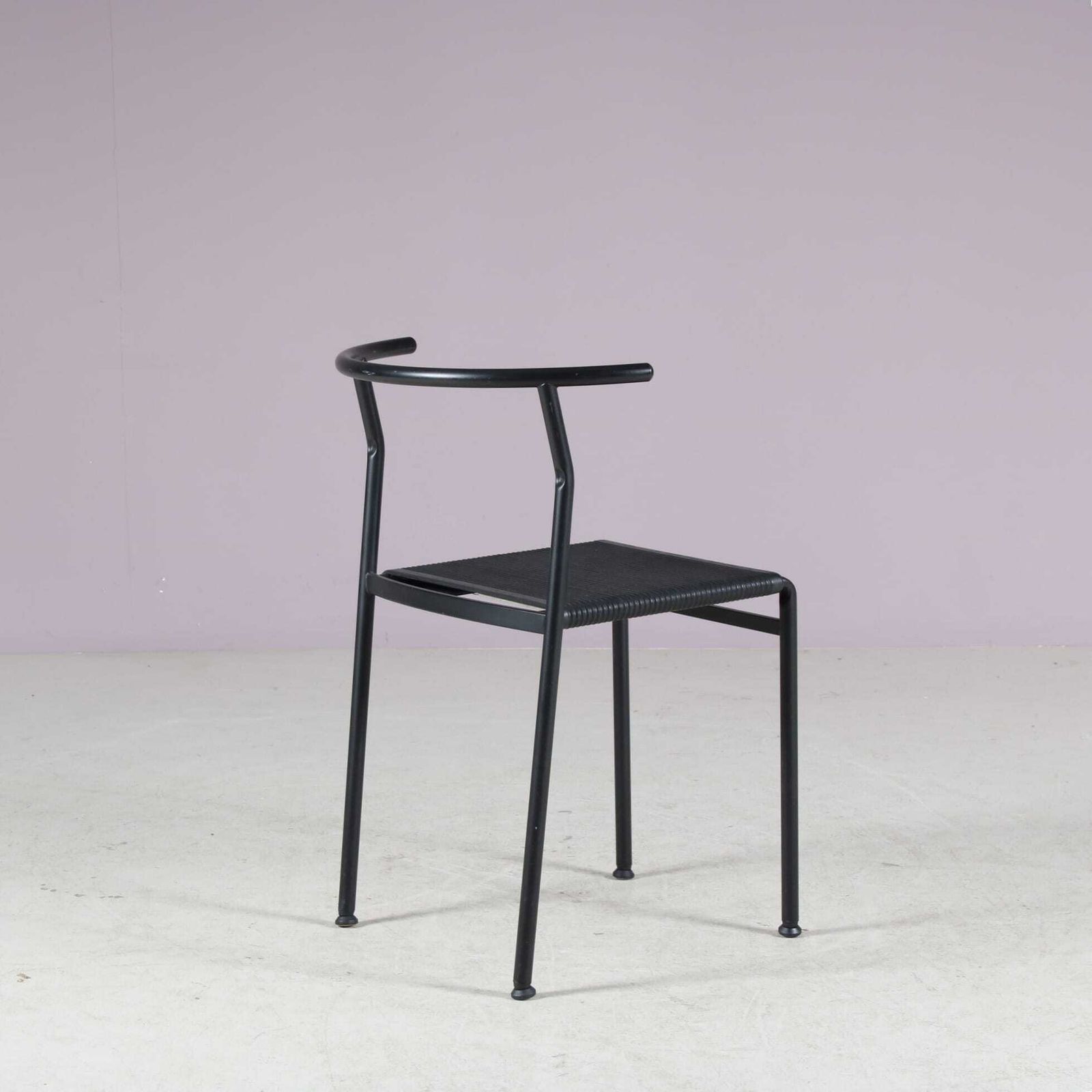 1980s Set Of 6 “Café” Dining Chairs By Philippe Starck For Baleri, Italy photo 1766.0