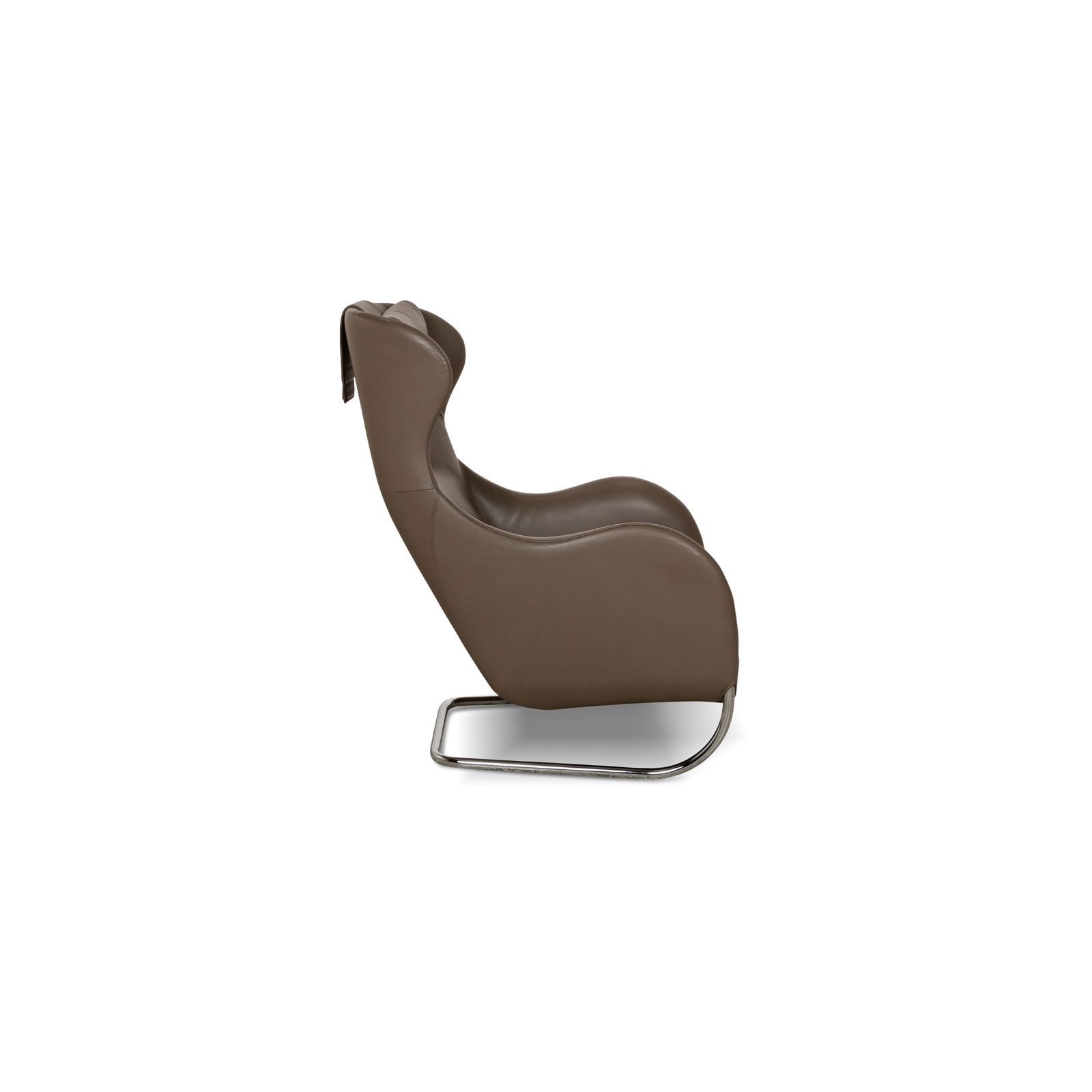 Wittmann Jolly Leather Armchair Brown Cantilever photo 2749.0