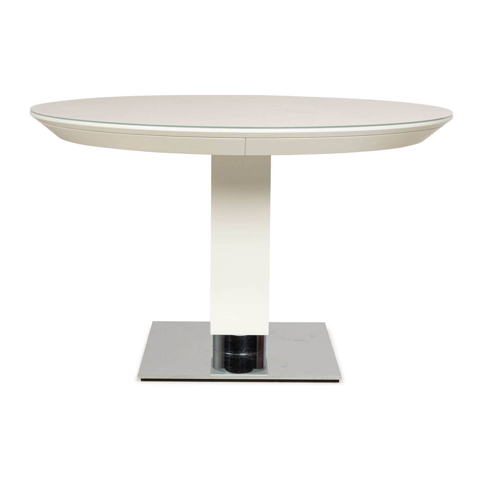 photo for sale Table à manger Bacher Todo Wood Glass en blanc