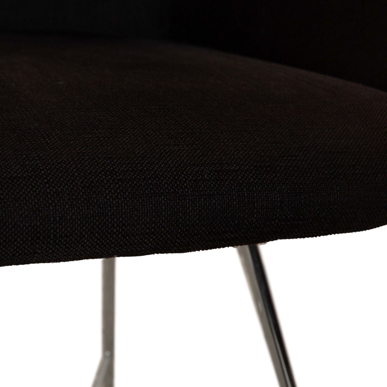Fauteuil Walter Knoll Turtle en tissu, brun et noir photo for sale