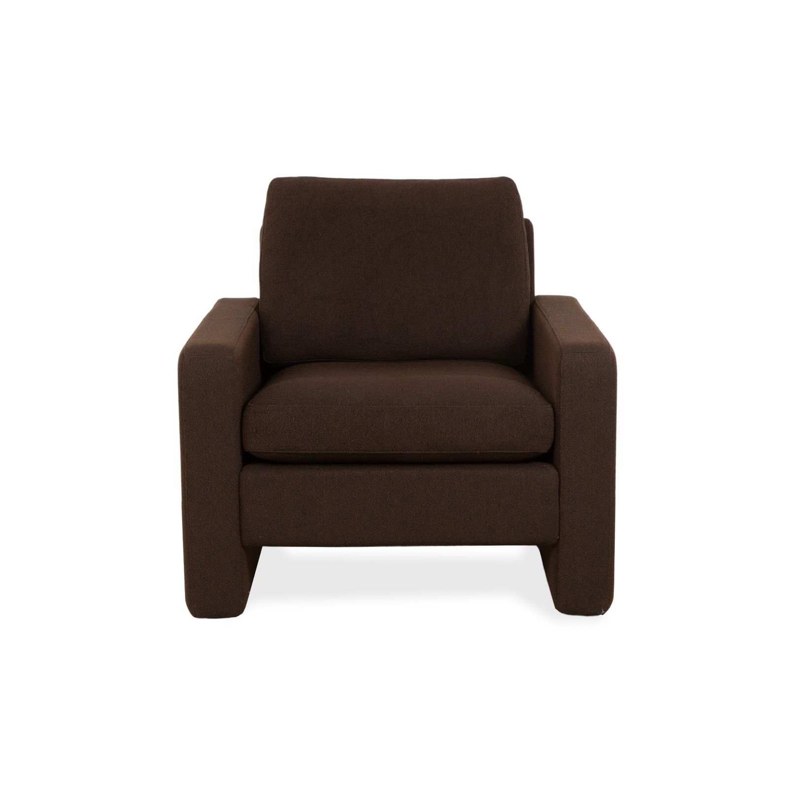 Fauteuil Cor Conseta en tissu brun foncé photo 1005.0