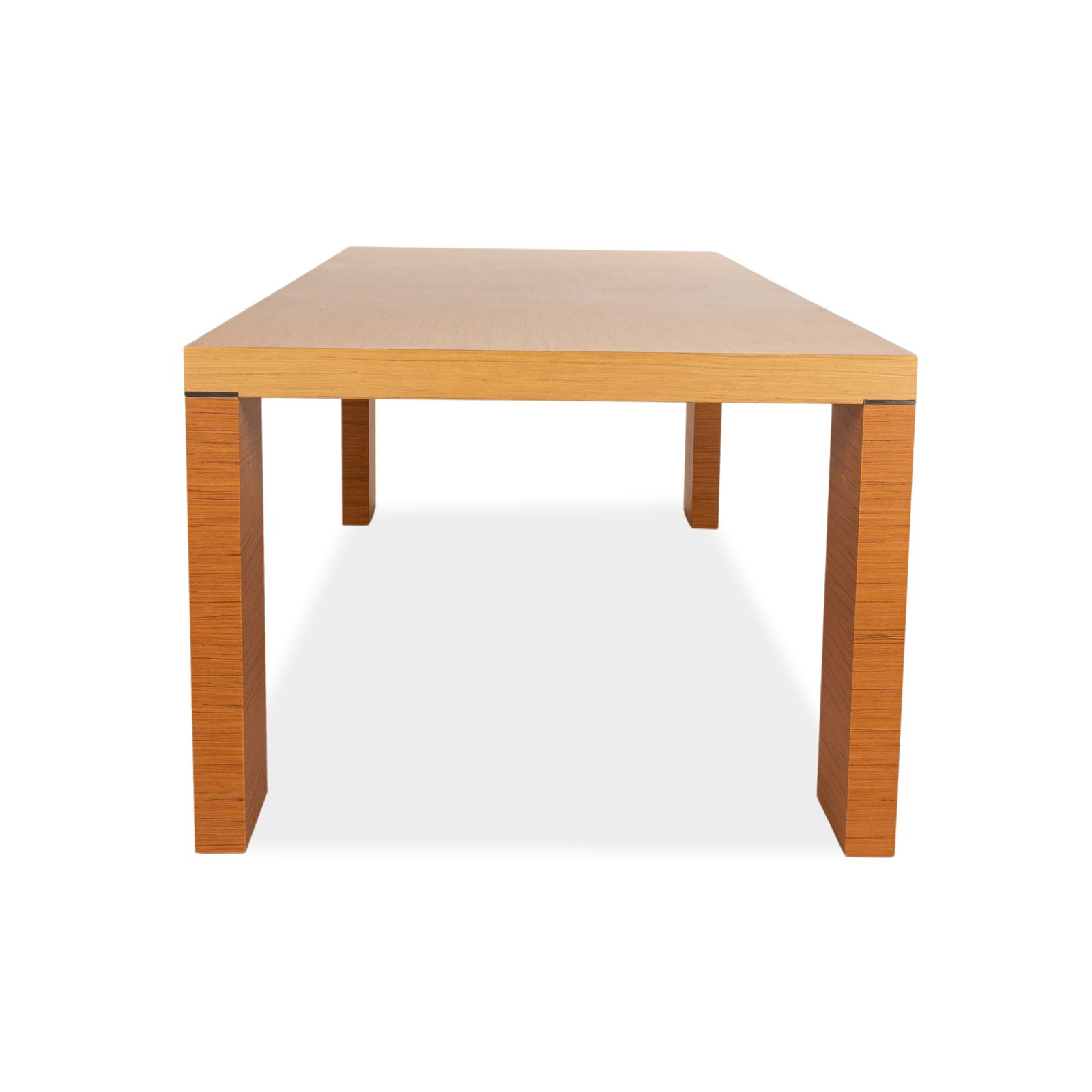 photo furniture Table à manger Poliform en bois brun, 260 x 100 cm