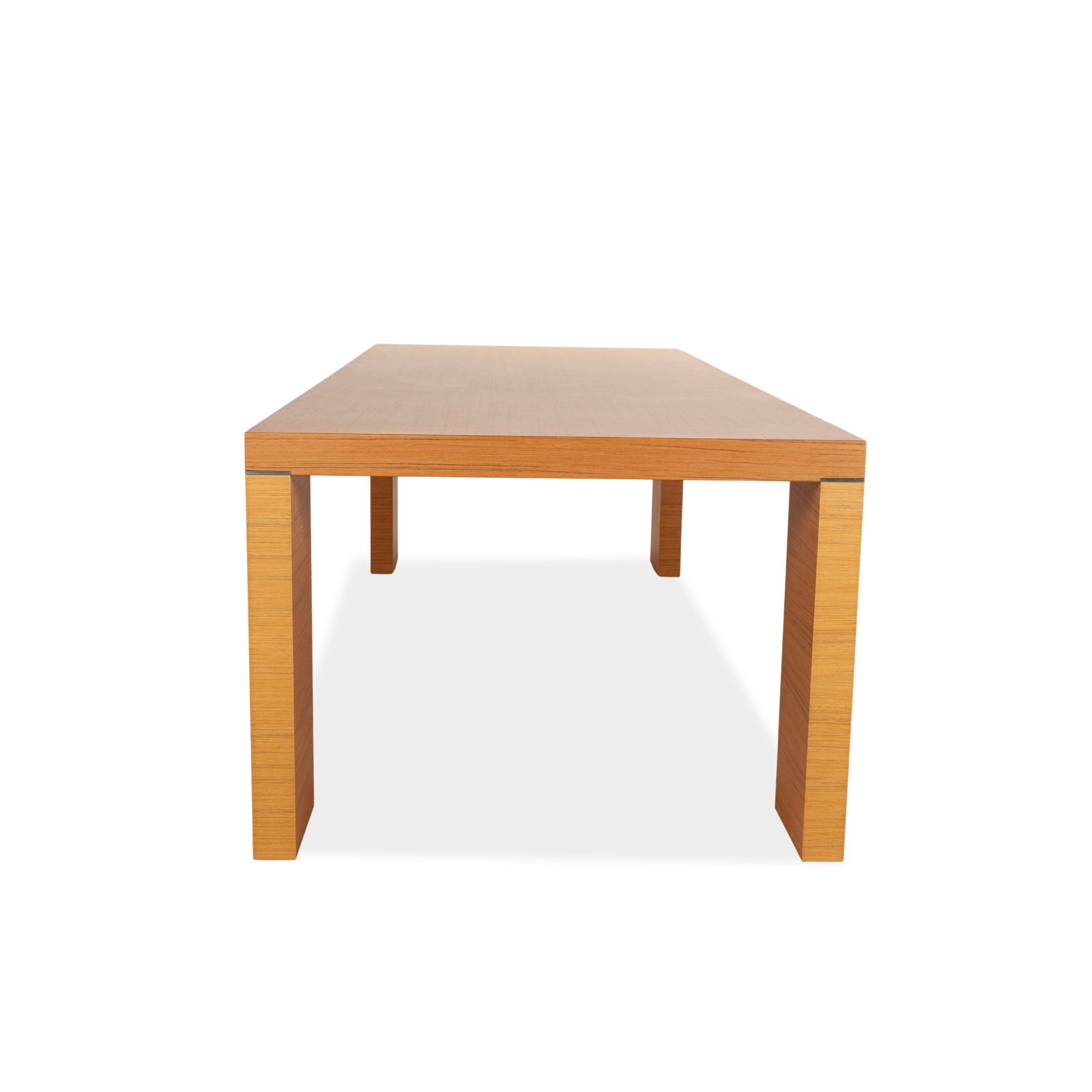 Mobilier Table à manger Poliform en bois brun, 260 x 100 cm photo