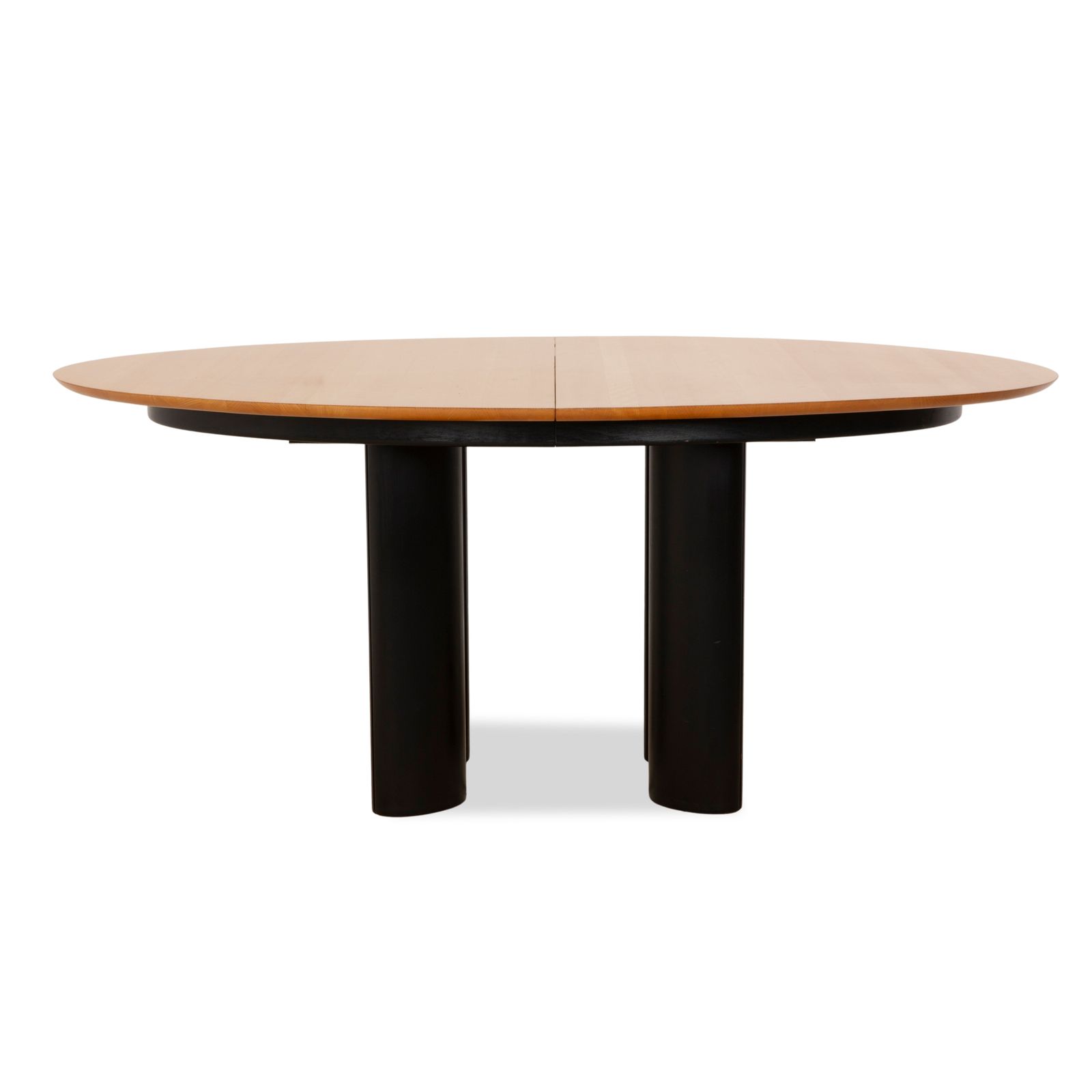photo for sale Draenert 1226 Wooden Dining Table Brown Black Extendable 170/230 X 74 X 104