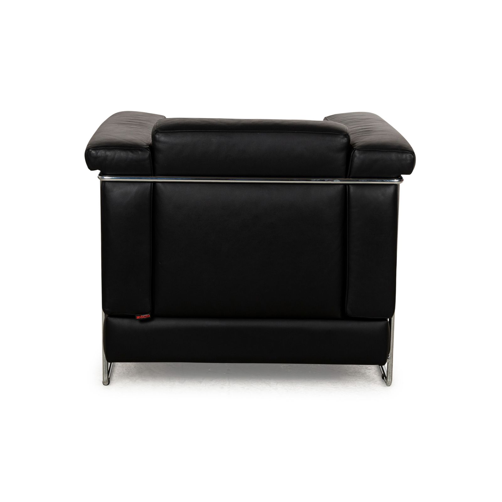 photo for sale Fauteuil Züco Carat en cuir noir