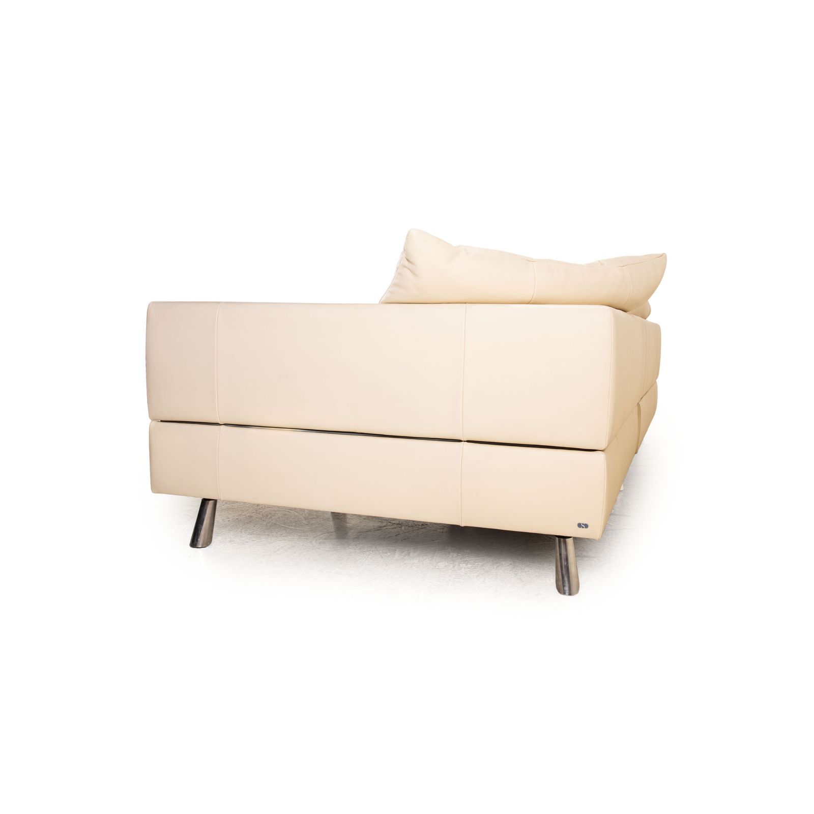 Mobilier Canapé d'angle De Sede DS 104 en cuir crème photo
