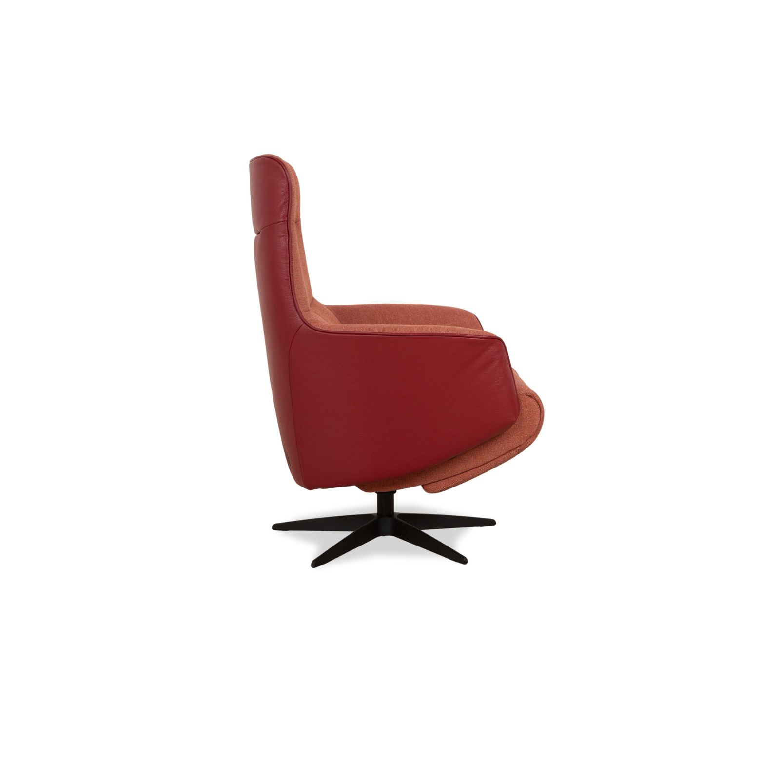 photo for sale Sitting Vision Tw 043 Fabric Relax Chair Leather Red Orange Electr. Battery Function