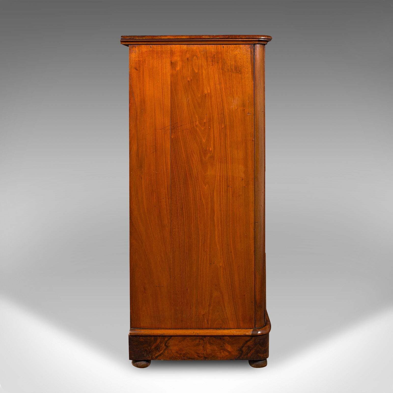 Large Antique Gentleman's Tallboy, English, Walnut, Chest Of Drawers, Victorian photo for sale