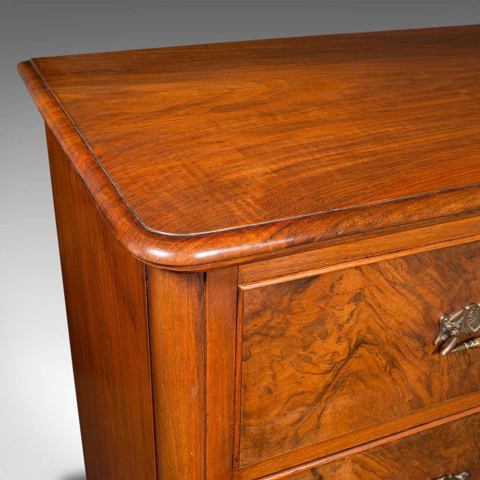 photo furniture Large Antique Gentleman's Tallboy, English, Walnut, Chest Of Drawers, Victorian