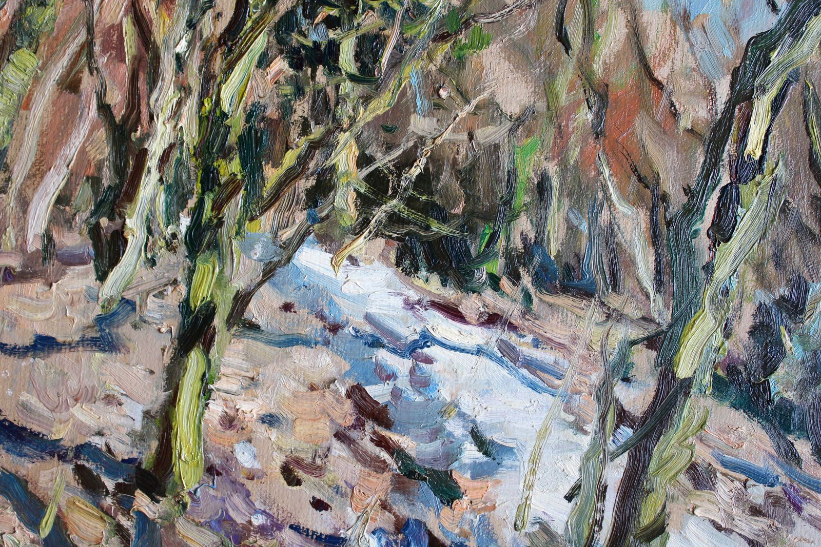 Edgars Vintersspring. 1991. Cardboard, Oil, 94.5x70 Cm1991 photo 1541.0