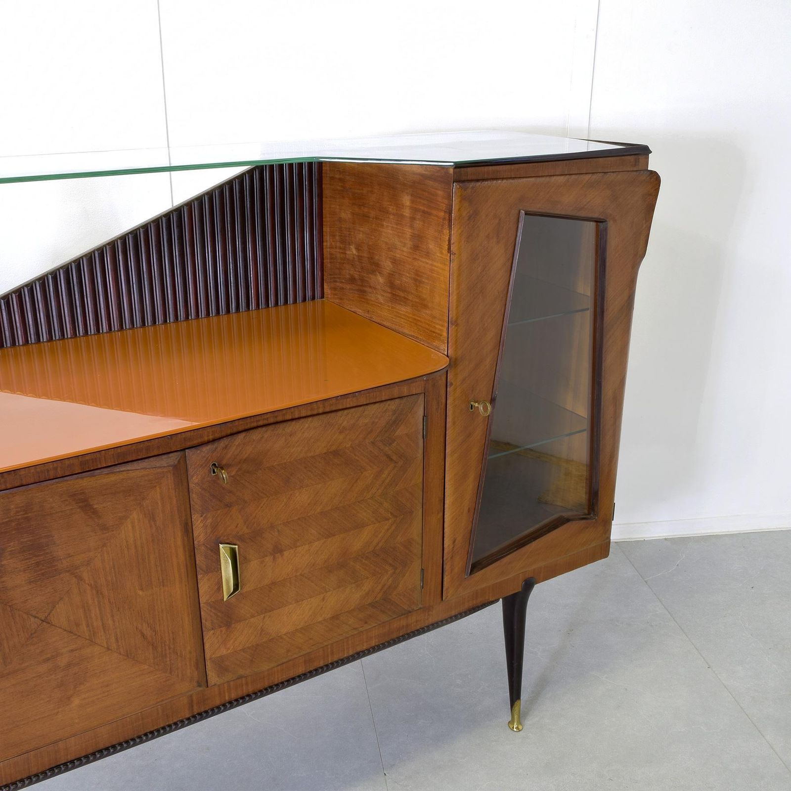 Consorzio Esposizione Mobili Cantù Buffet 1960s photo vintage