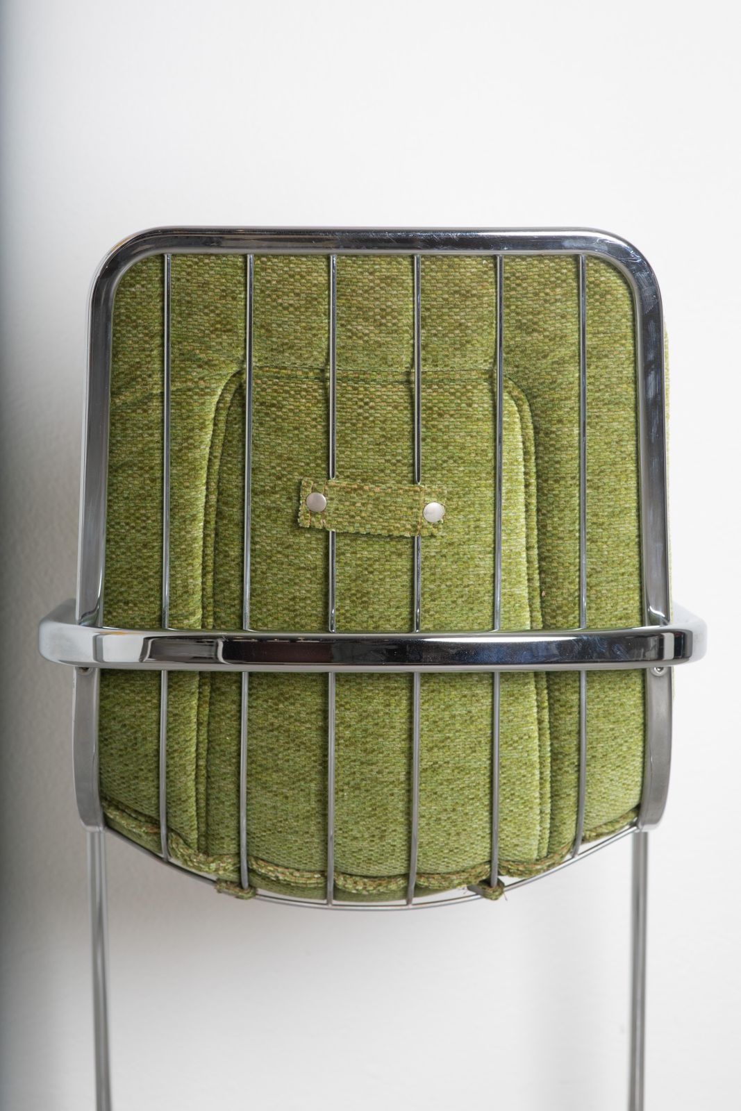photo for sale Green Velvet Chairs Attributed To Willy Rizzo