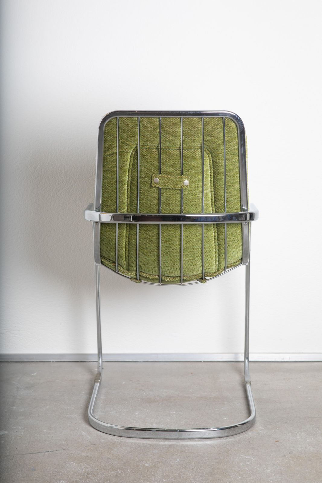2136.0 Green Velvet Chairs Attributed To Willy Rizzo photo