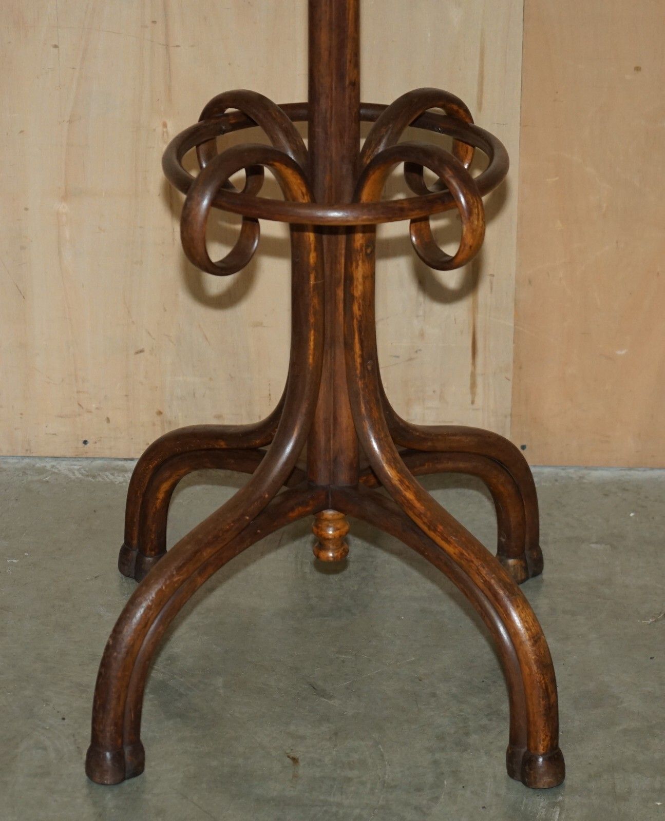 Antique Period Stamped Late Victorian Circa 1880 Thonet Bentwood Coat Rack Stand photo 3750.0