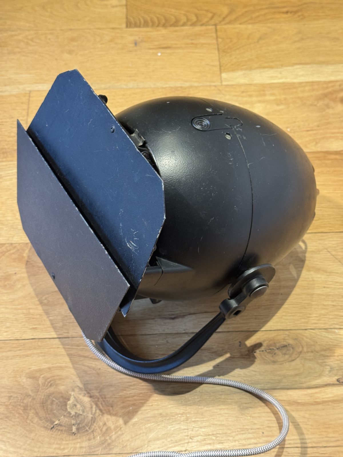 Renovated Strand Electric Patt 123 Fresnel Theatre Light, Rewired For E27 Bulb photo vintage
