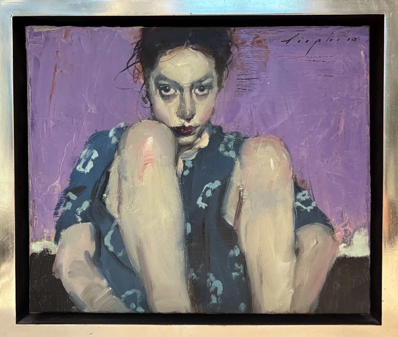 Malcolm Liepke   Up Close. Oil On Canvas
