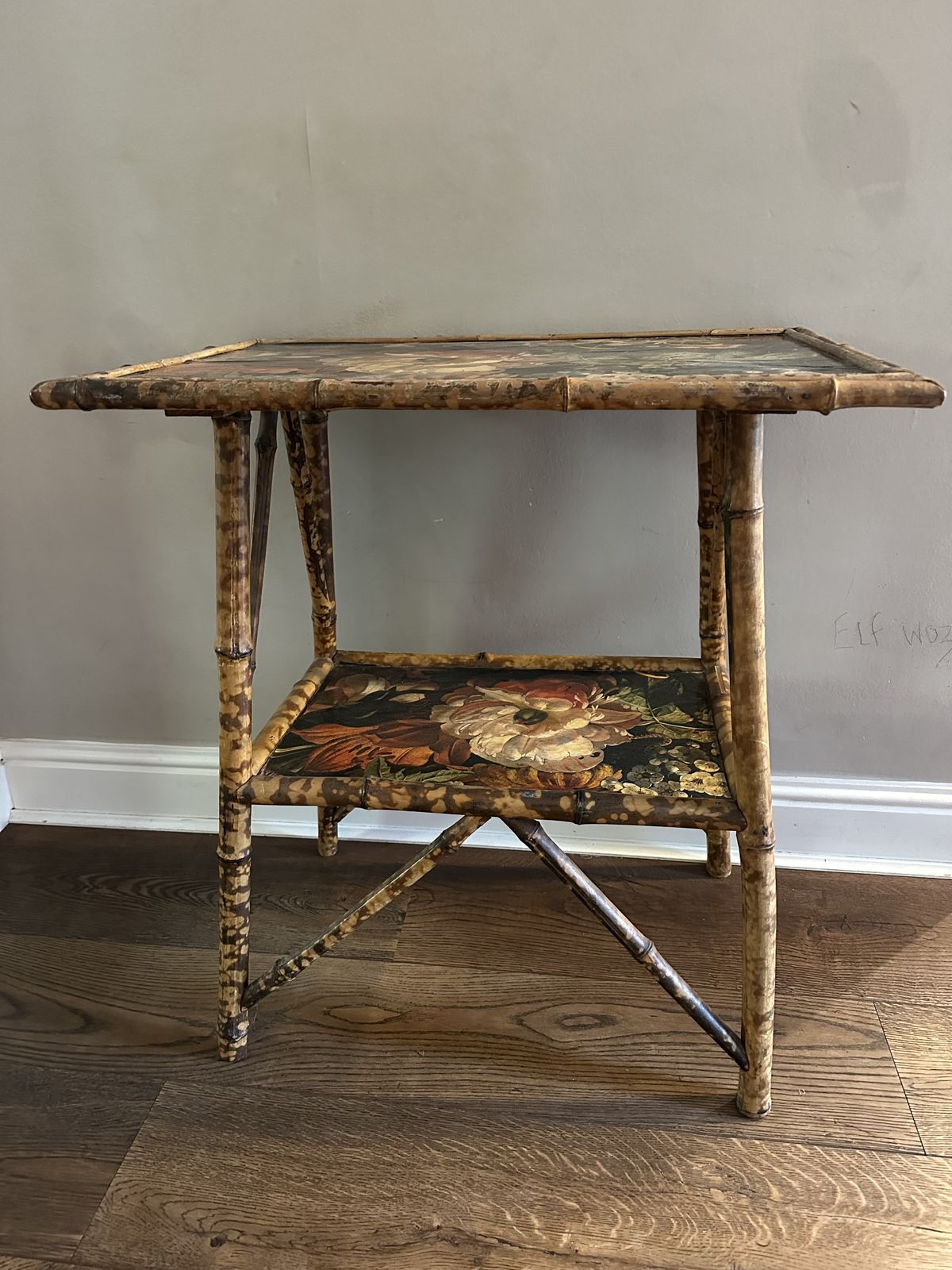 Bamboo Side Table photo furniture