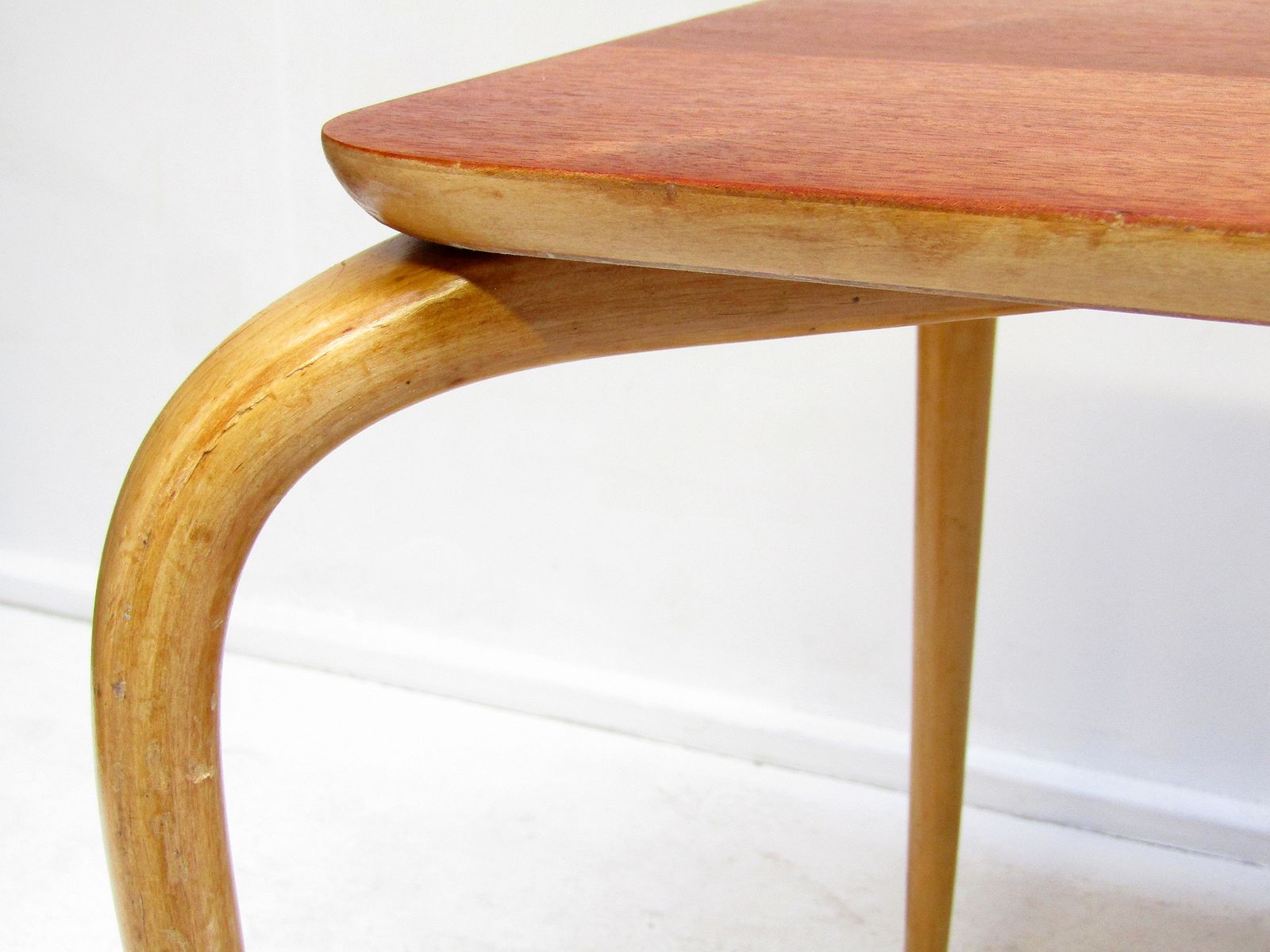 1800.0 Early Swedish "Annika" Coffee Table In Cuban Mahogany By Bruno Mathsson, Circa 1940 photo