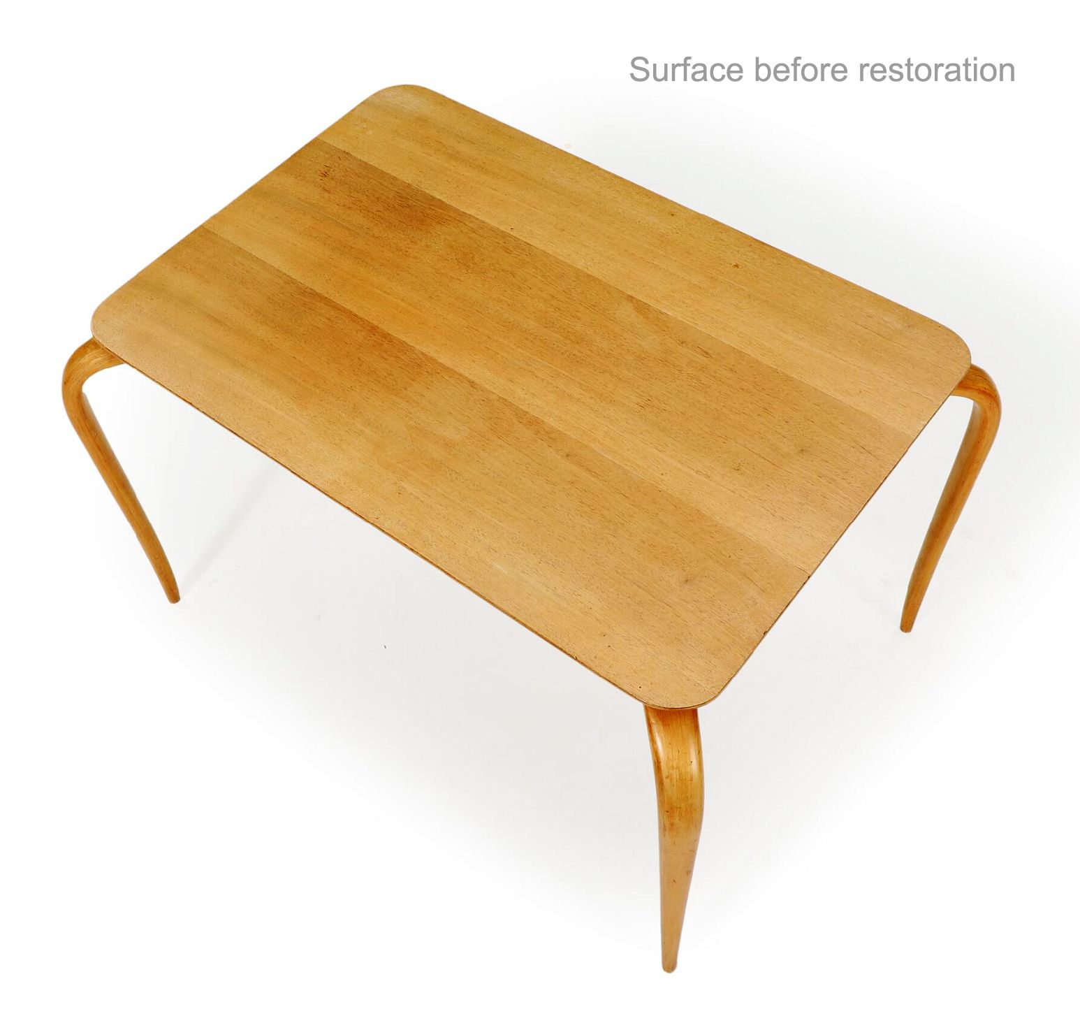 photo vinterior Early Swedish "Annika" Coffee Table In Cuban Mahogany By Bruno Mathsson, Circa 1940