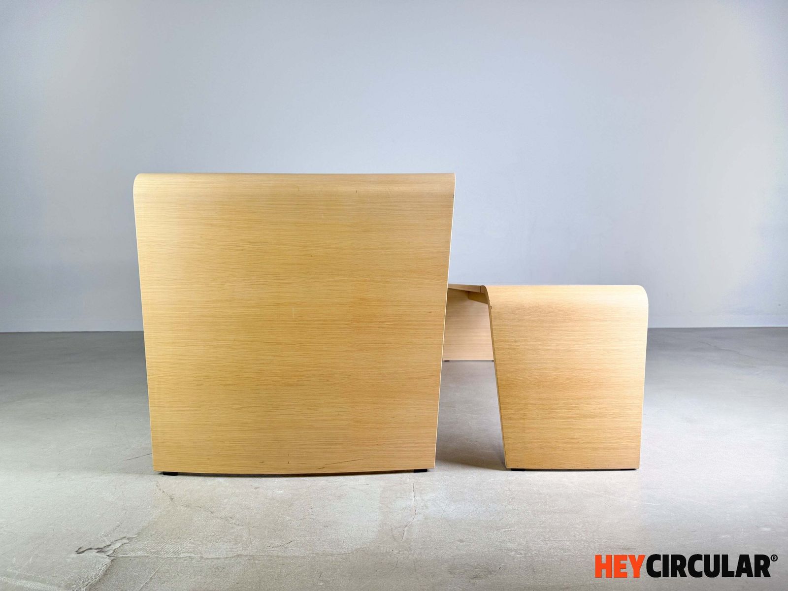 Set Of 2 Tables + Bench Brunner Jehs Laub Oak Design Table photo furniture