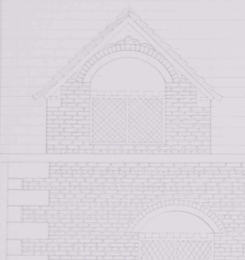 Rufford Old Hall, Pencil Drawing By M R A Hollis photo furniture