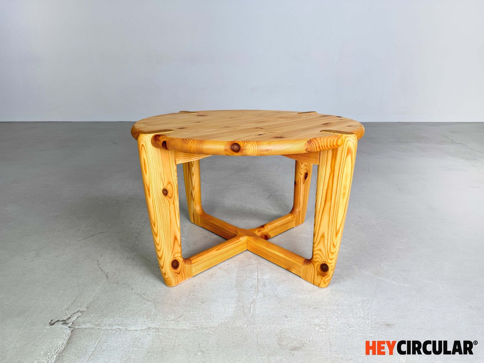Mid Century Coffee Table Niels Bach Møbelfabrik Niels Bach Pine photo for sale