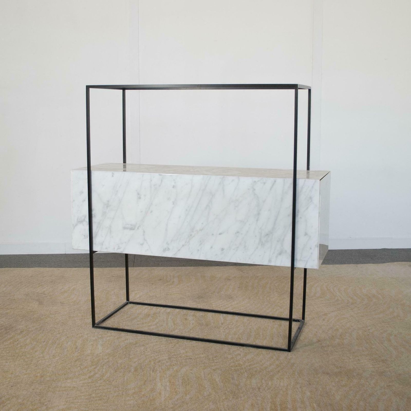 Alessandro Giusti Egidio Di Rosa 80s Console Table In The Memphis Style photo buy