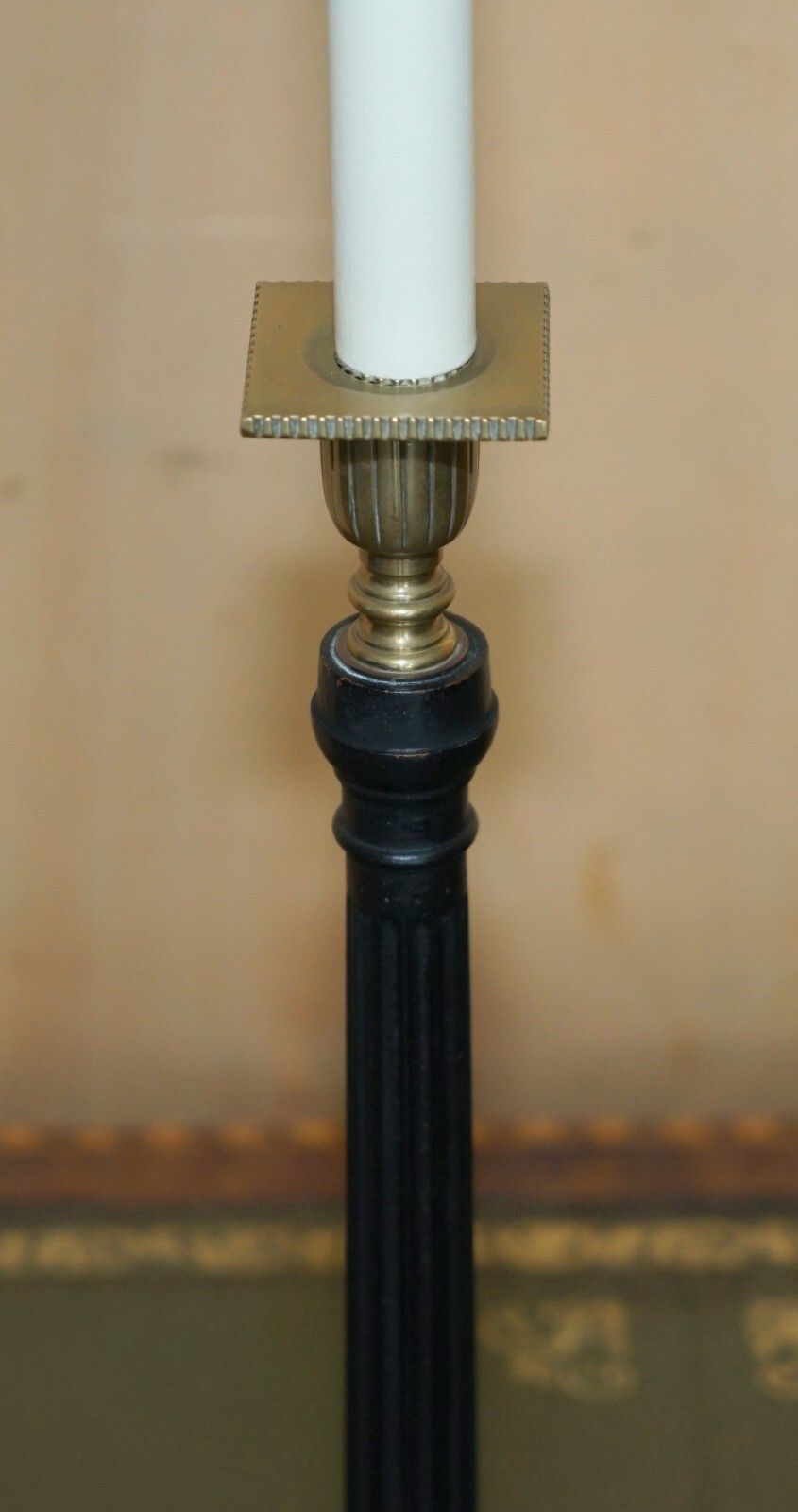 Fine Rrp £1095 Vaughan Fluted Column Candelabra Table Lamp With Bronzed Fittings photo buy