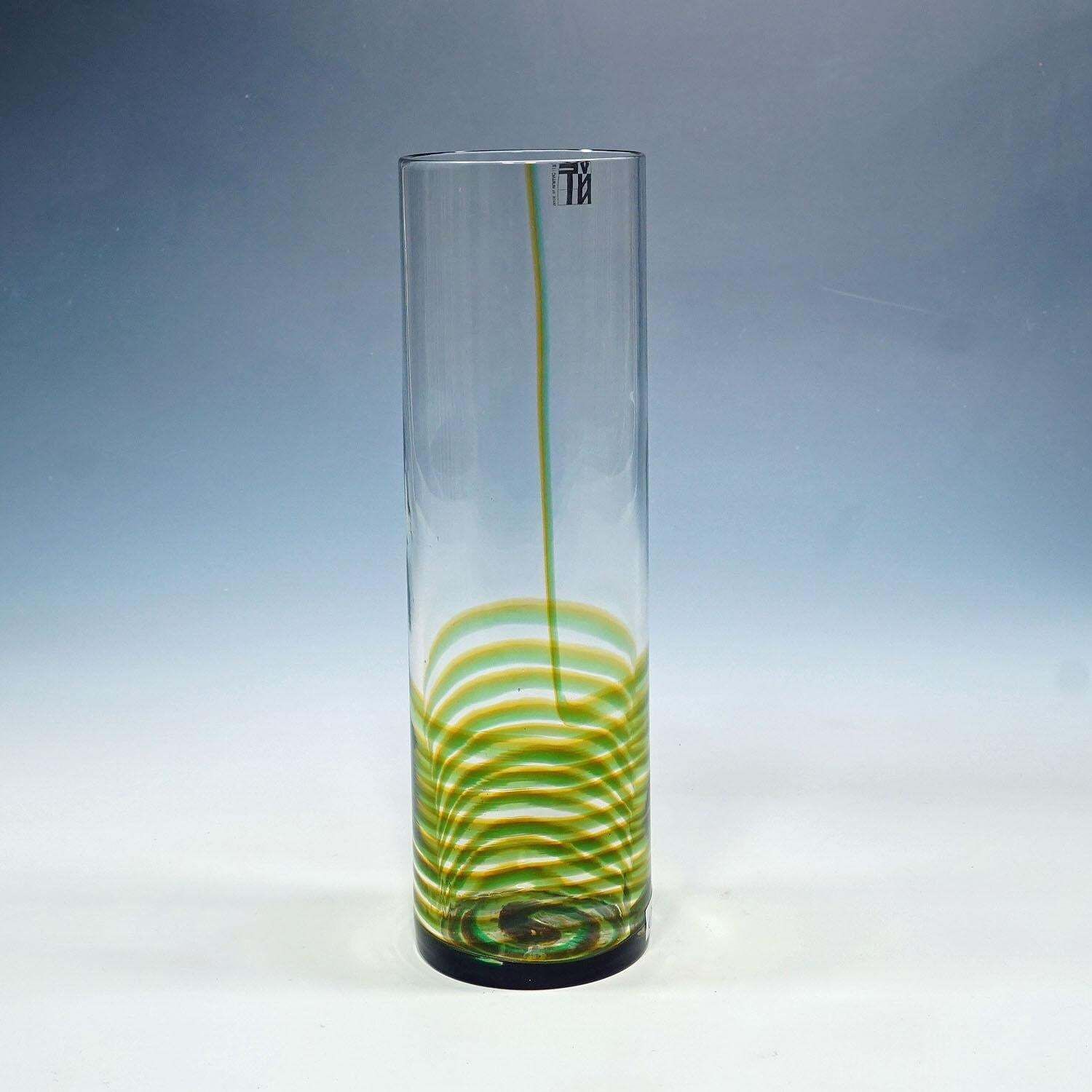 Murano Art Glass Vase Bifilo By Toni Zuccheri For Venini Ca. 1970s photo furniture