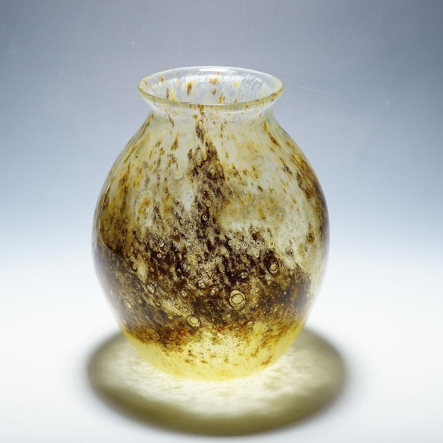 Large Ercole Barovier   Barovier & Toso Aborigeno Vase 1954 photo for sale