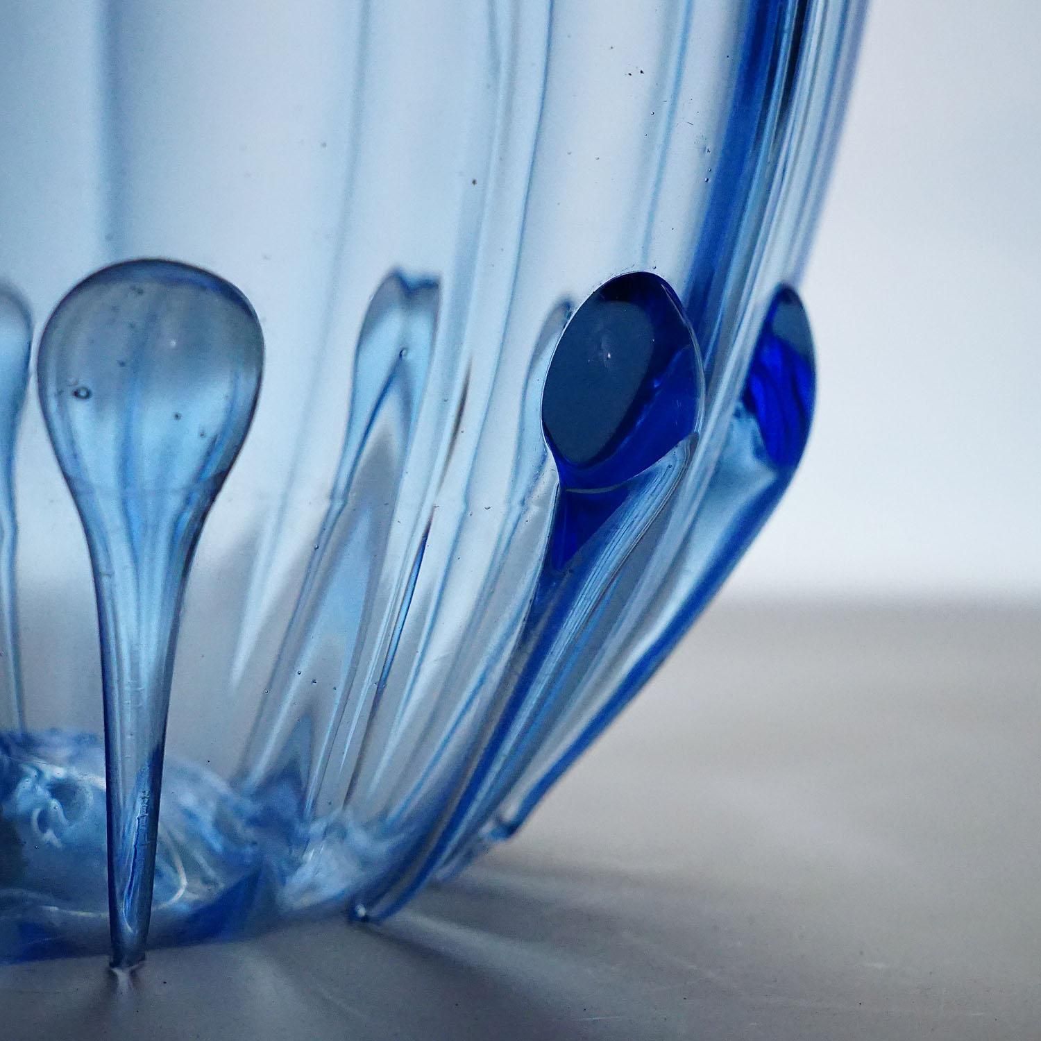 photo furniture Large Vetro Soffiato Glass Vase By Vittorio Zecchin For Venini Murano 1924