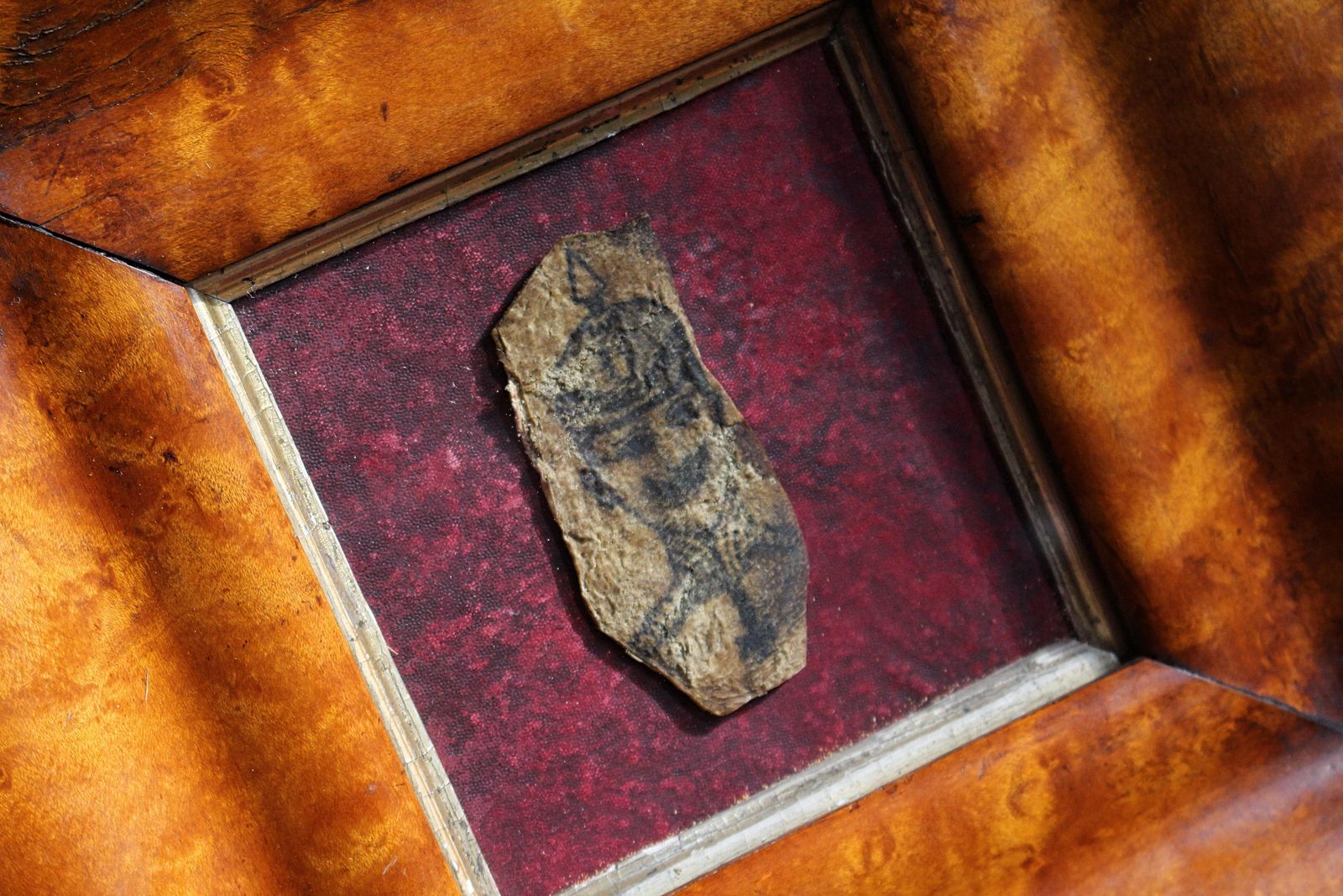 Rare Pair Of Late 19th Century Tattoo Specimens From A French Sailor Curiosity photo Home Decor