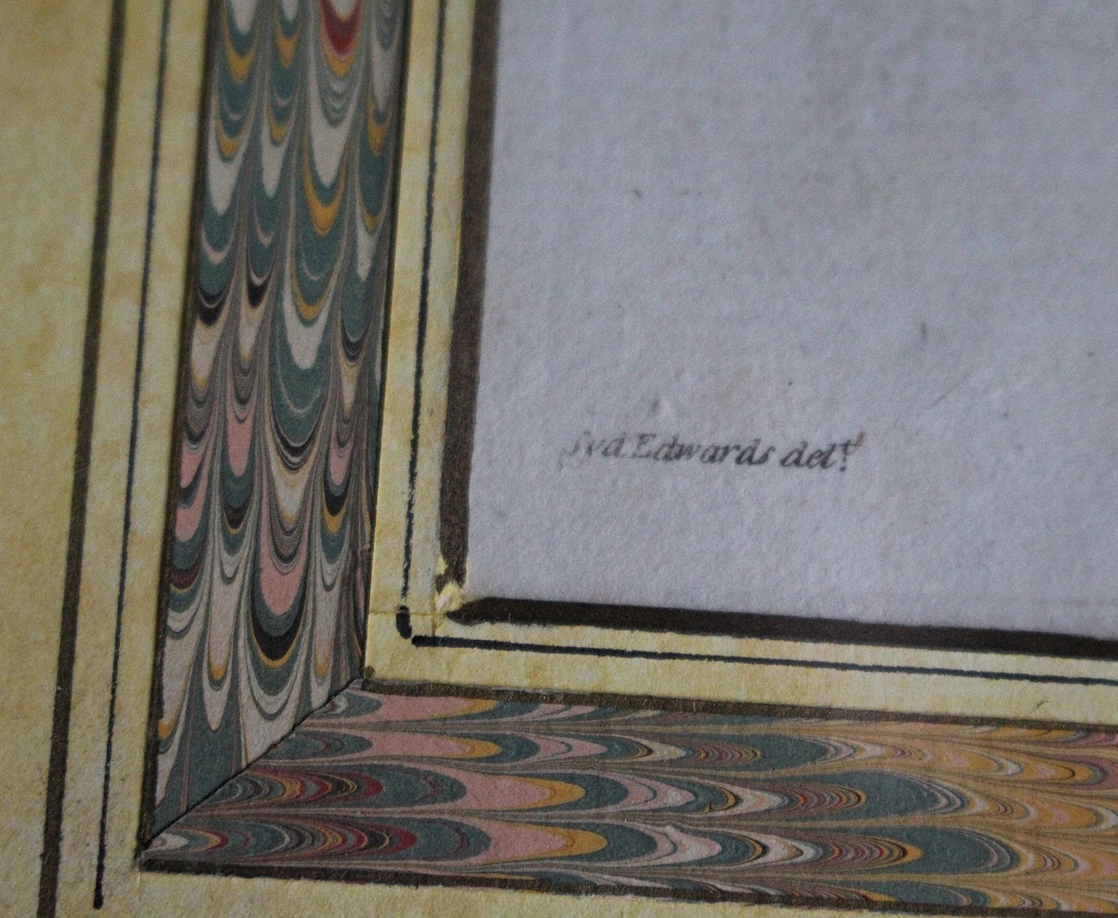 photo furniture Late 18 C W.Curtis Hand Coloured Botanical Lithograph Plates Faux Marble Mounts