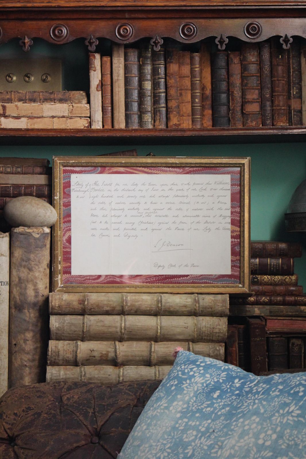 19th Century Police Report Buggery With A Horse 1871 William Prudice Curio photo furniture