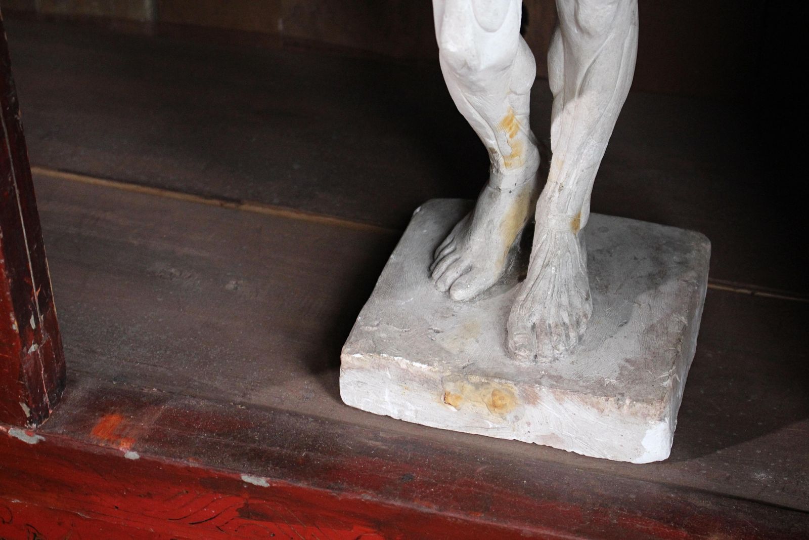 photo vinterior Plaster Encoche Sculpture By Mary Syme Boyd (1910 1997) Manner Of Antoine Houdon
