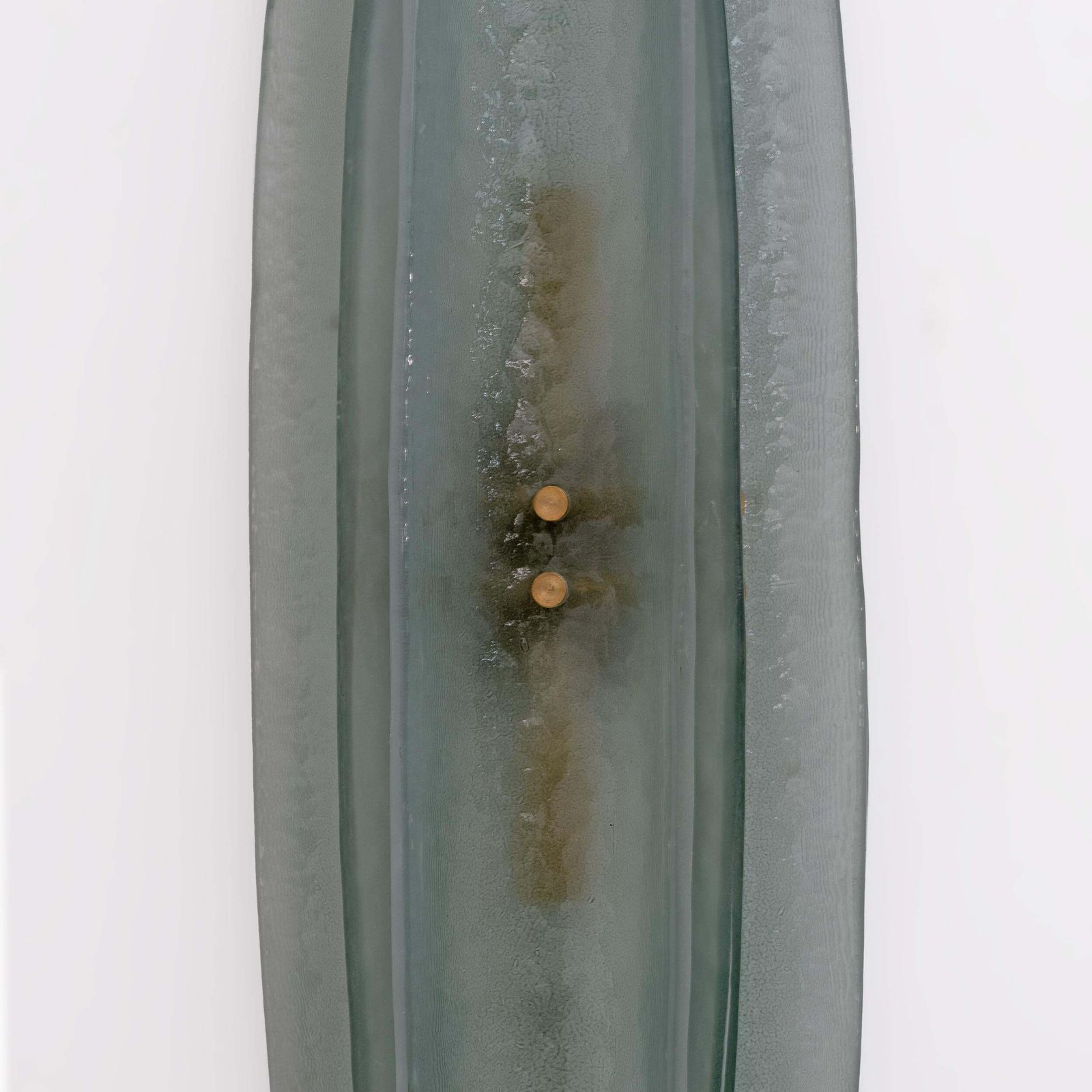 photo furniture Pair Of Fontana Arte Style Mid Century Modern Aqua Green Murano Glass Sconces