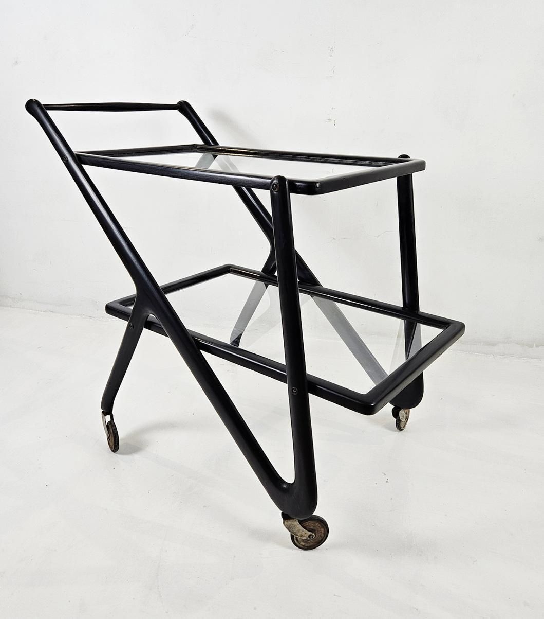 Midcentury Bar Cart By  Cesare Lacca Italy photo Furniture