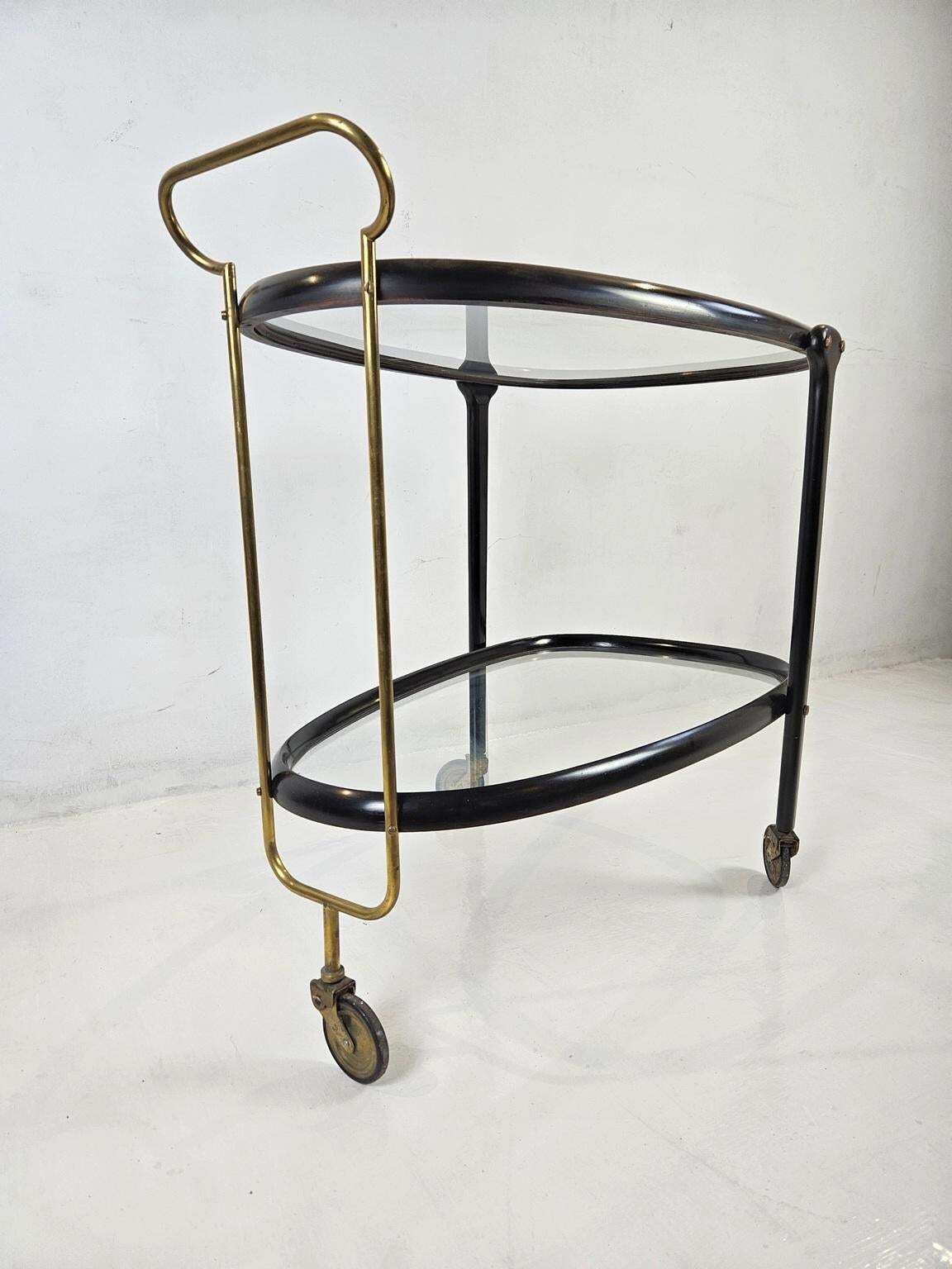 Midcentury Bar Cart By  Cesare Lacca Italy photo 2364.0