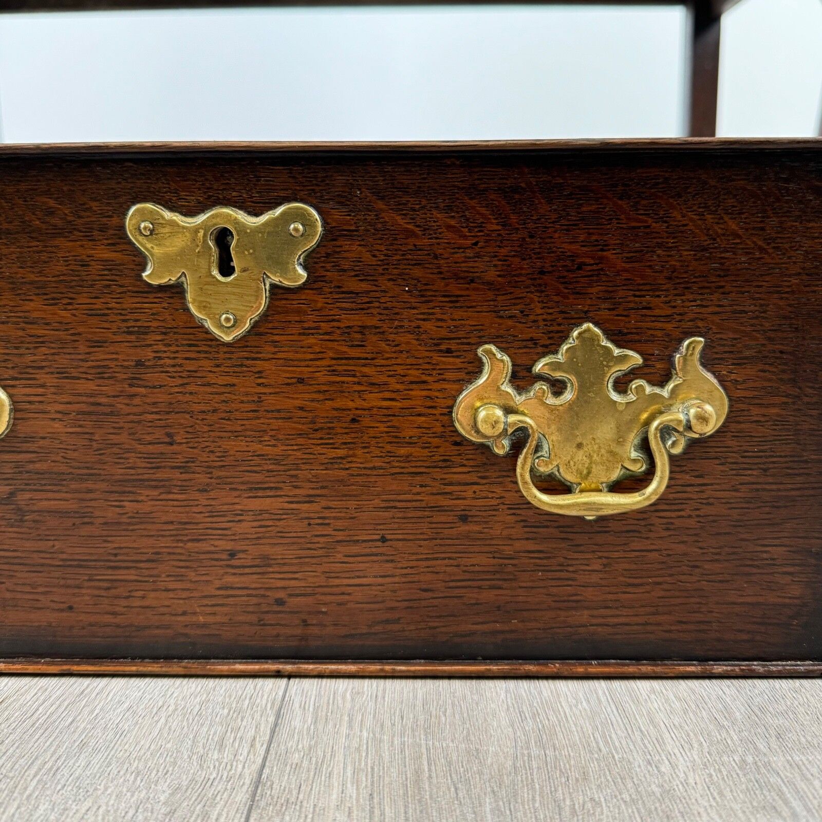 625.0 Antique 20th Century Small Oak Dresser Of Good Quality photo