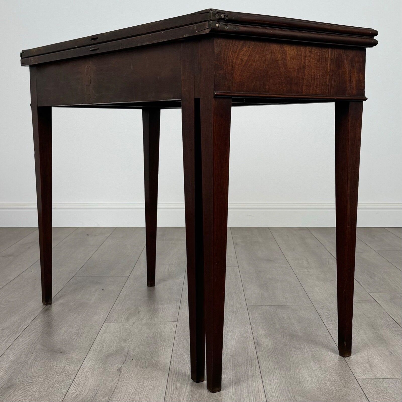 Antique 19th Century Good Quality Tea Table In Mahogany photo vinterior