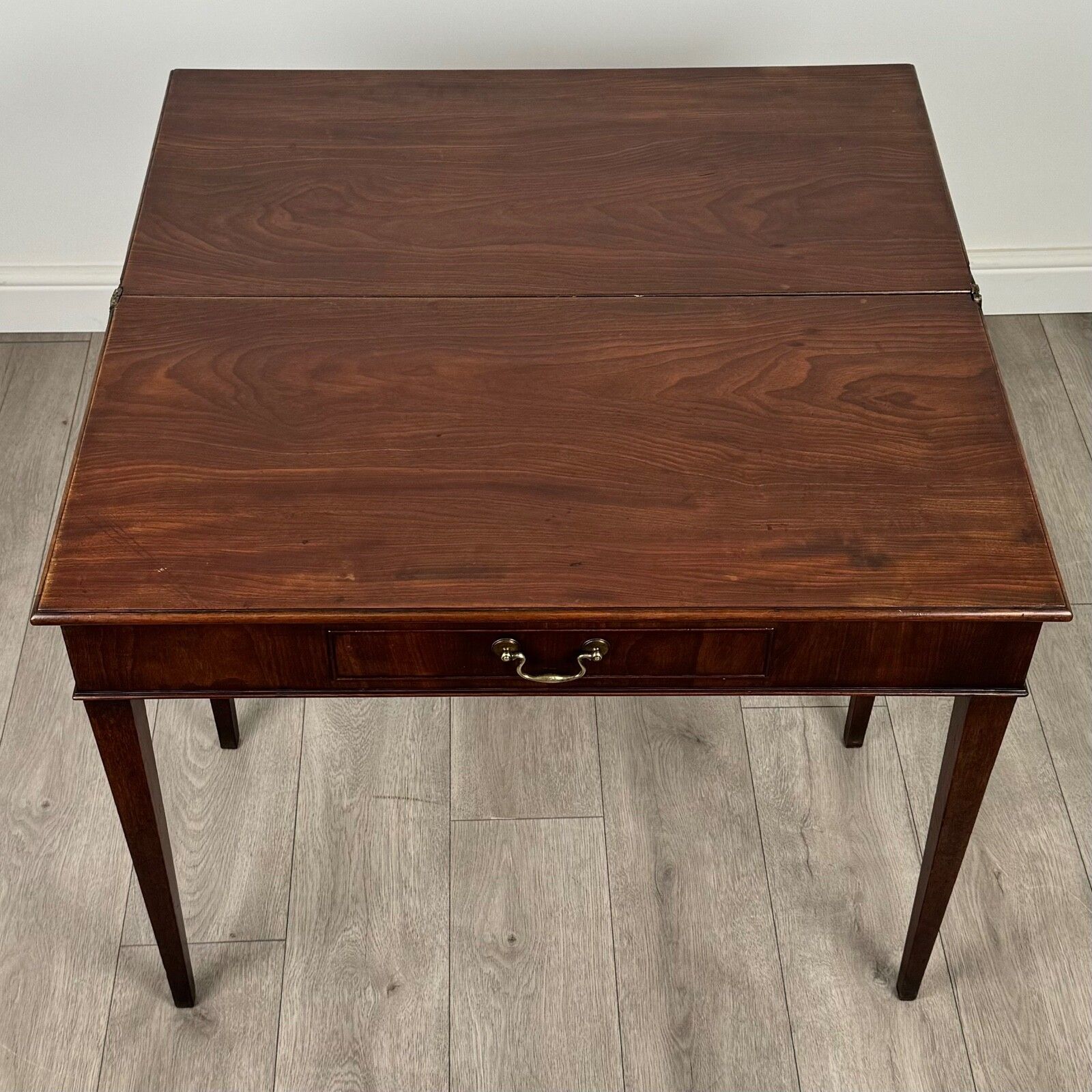 photo for sale Antique 19th Century Good Quality Tea Table In Mahogany