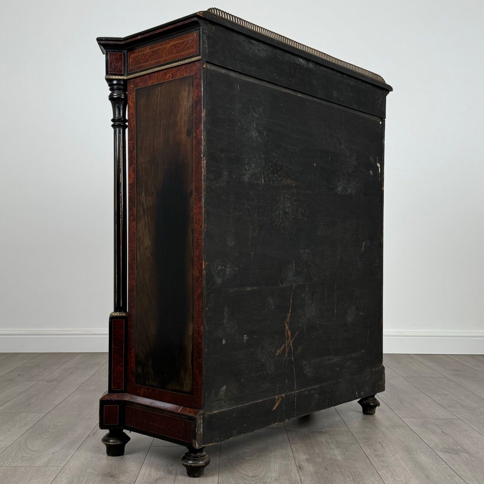 Antique 19th Century Ebonised Pier Cabinet Of Fine Quality ( Ref Af 3786) photo 1020.0